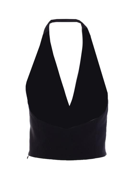 Pinko PINKO Women Vests 104931 A213Z99 Black Size XS / US 0-2 / IT 36-38 - 3 Thumbnail