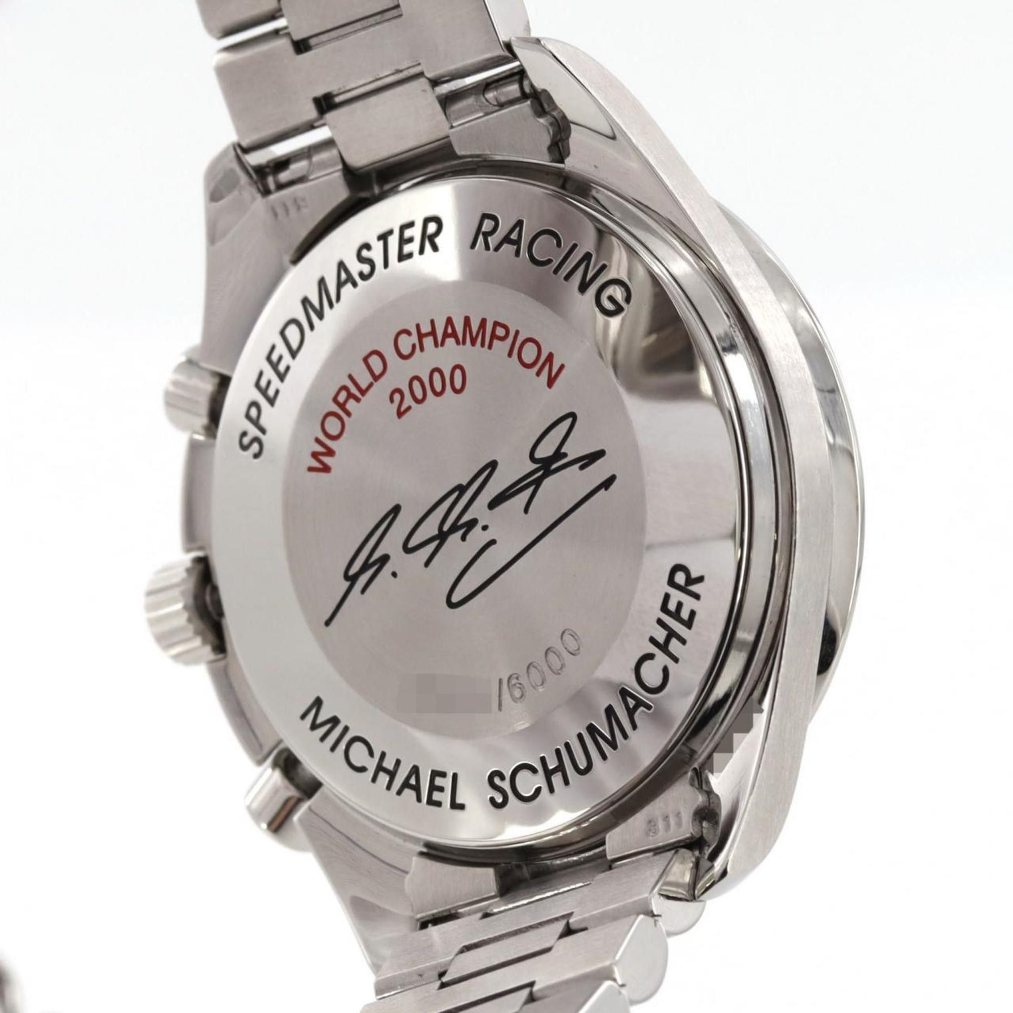Omega OMEGA Speedmaster Racing Schumacher LIMITED 3518.50 SS Wristwatch Automatic Size ONE SIZE - 8 Thumbnail
