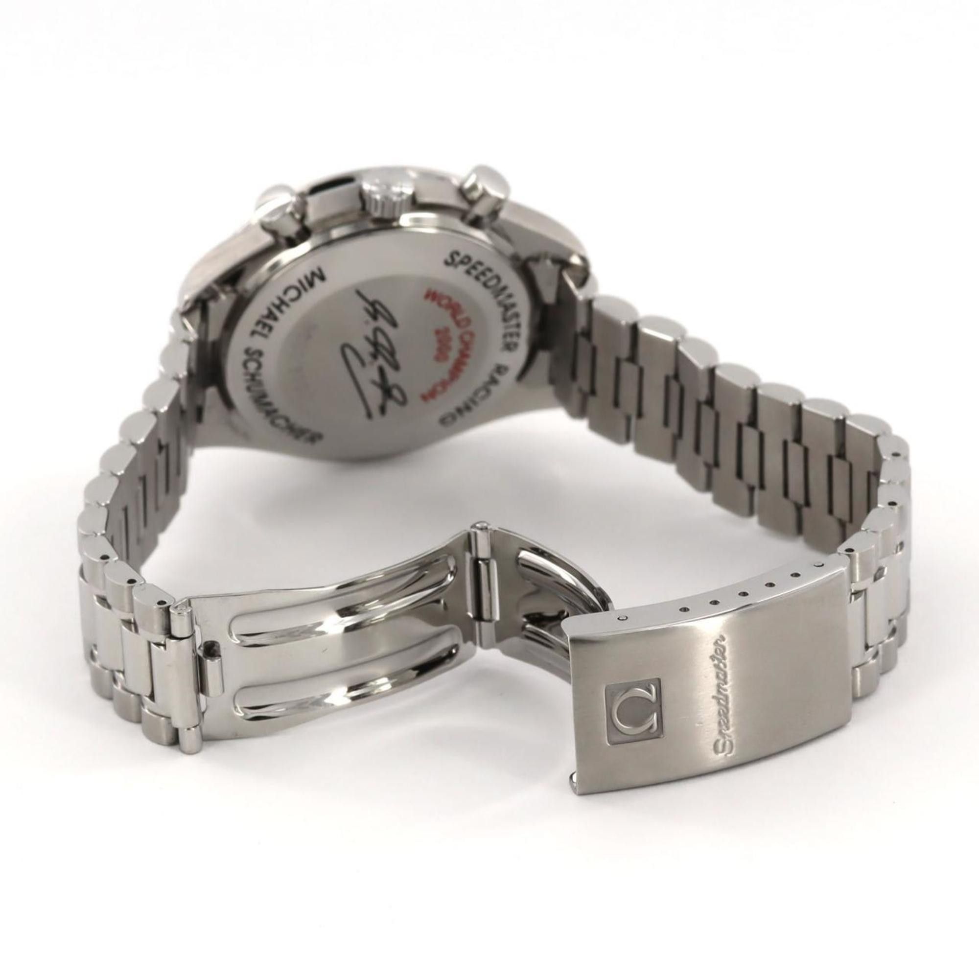 Omega OMEGA Speedmaster Racing Schumacher LIMITED 3518.50 SS Wristwatch Automatic Size ONE SIZE - 7 Thumbnail
