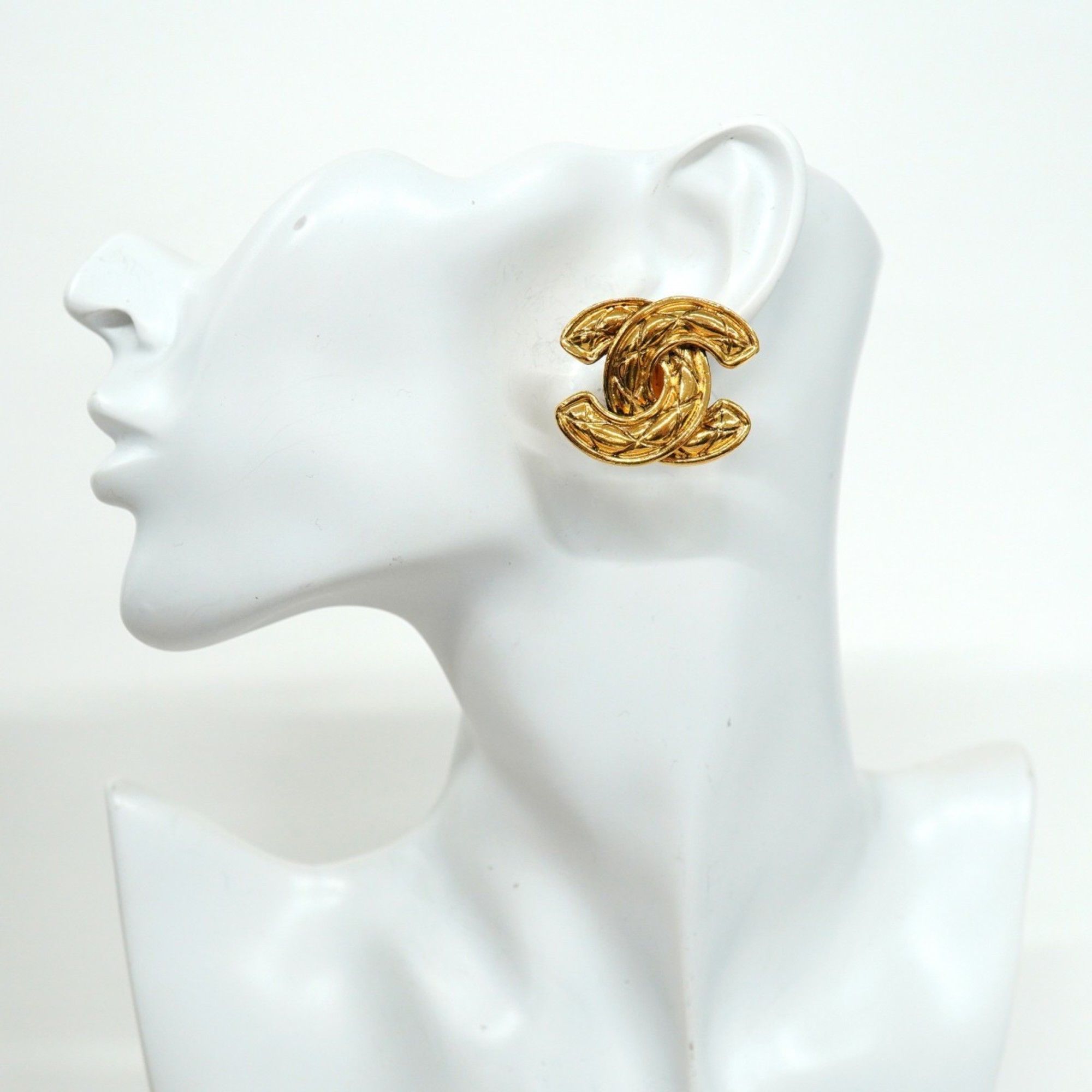 Chanel Chanel Coco Mark earring Size ONE SIZE - 5 Thumbnail
