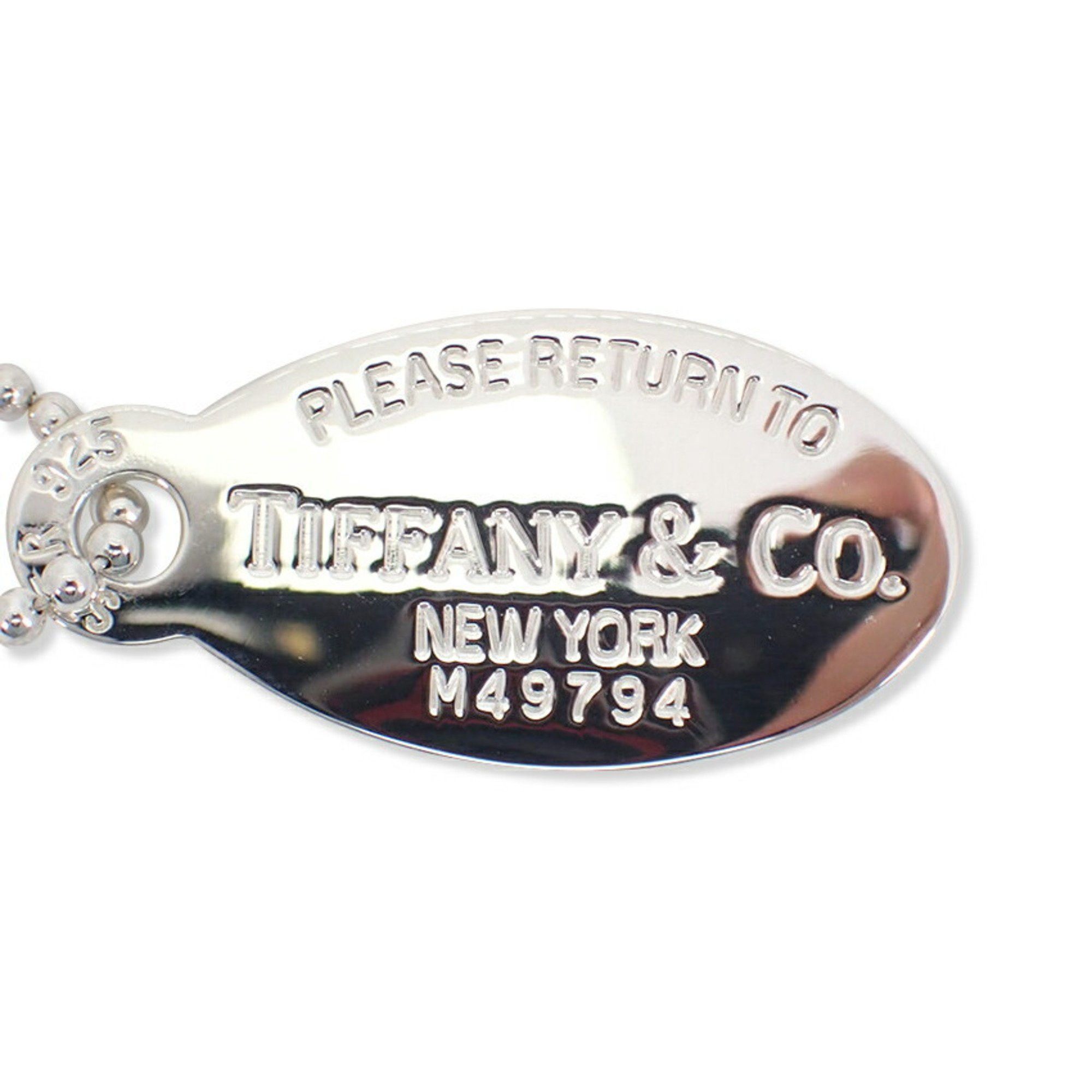 Tiffany & Co. Tiffany & Co Oval Tag Necklace necklace Size ONE SIZE - 11 Thumbnail