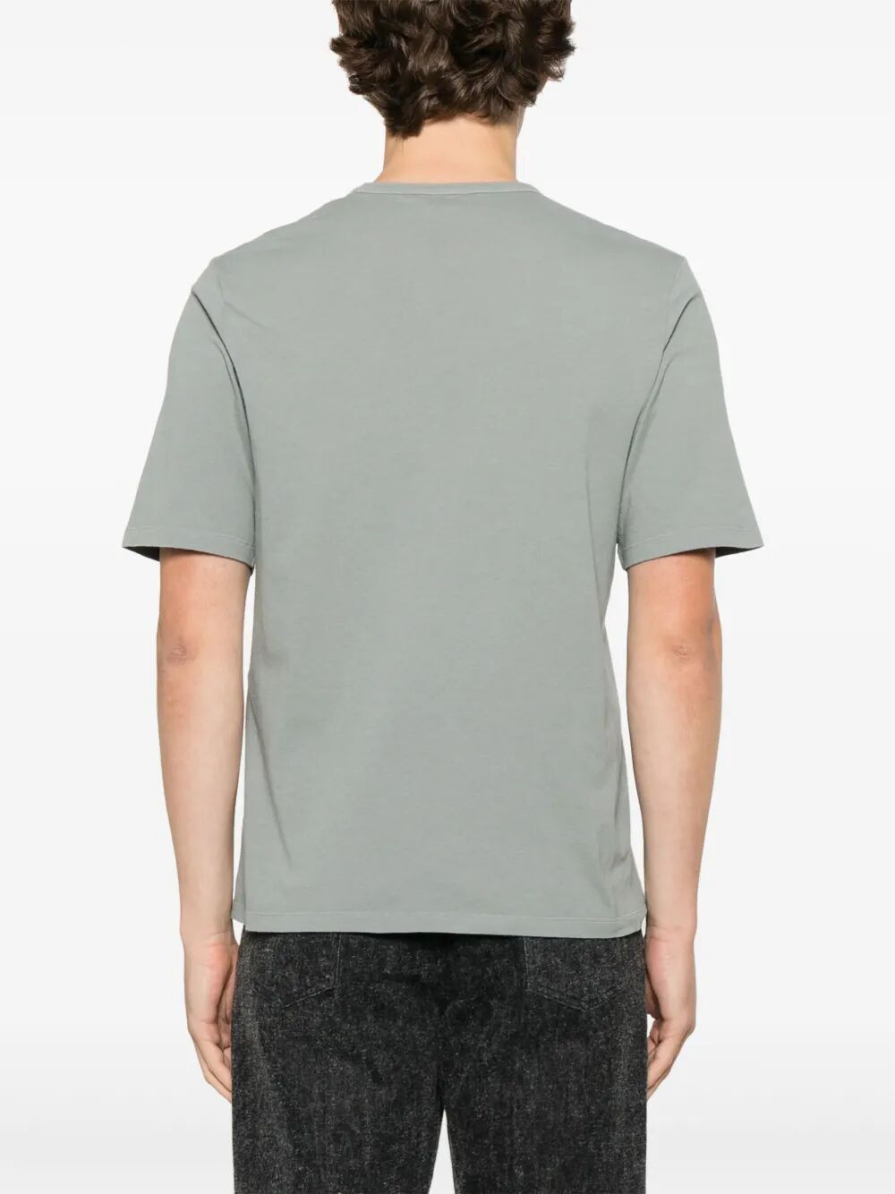 Saint Laurent Paris TONAL LOGO EMBROIDERY COTTON T-SHIRT Size US M / EU 48-50 / 2 - 3 Thumbnail
