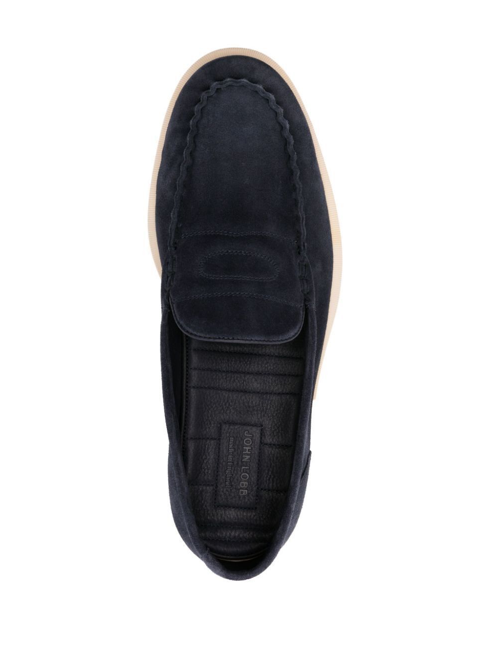 John Lobb PACE SUEDE SOFT CASUAL LOAFERS Size US 11 / EU 44 - 4 Thumbnail