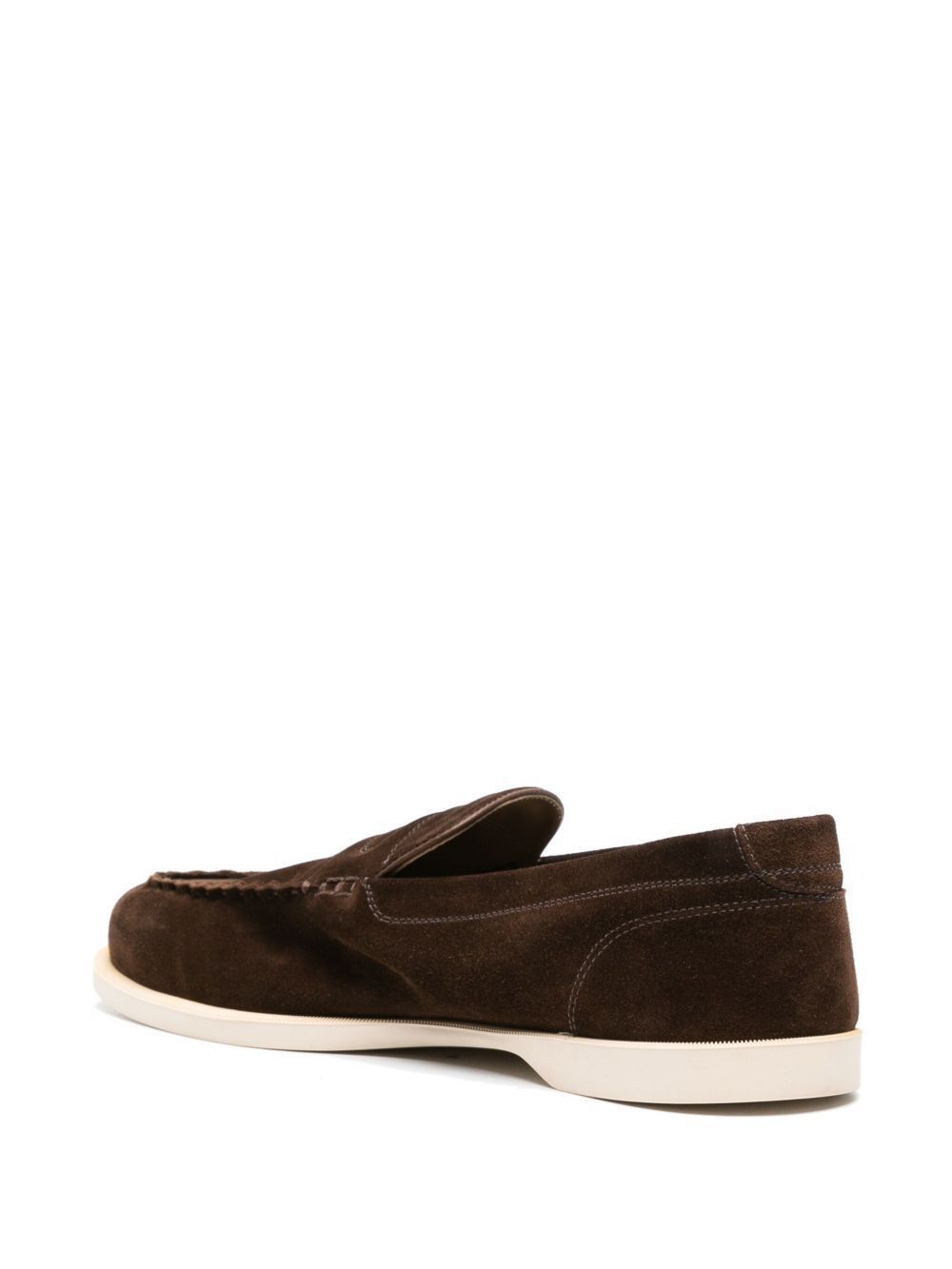 John Lobb PACE SUEDE SOFT CASUAL LOAFERS Size US 11 / EU 44 - 3 Thumbnail