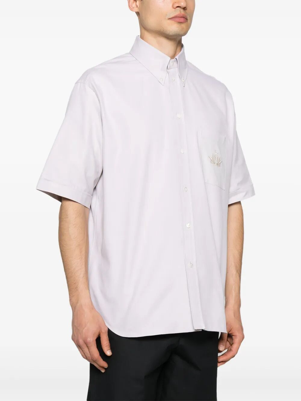 Fendi FENDI CREST OXFORD COTTON SHIRT Size US L / EU 52-54 / 3 - 2 Thumbnail
