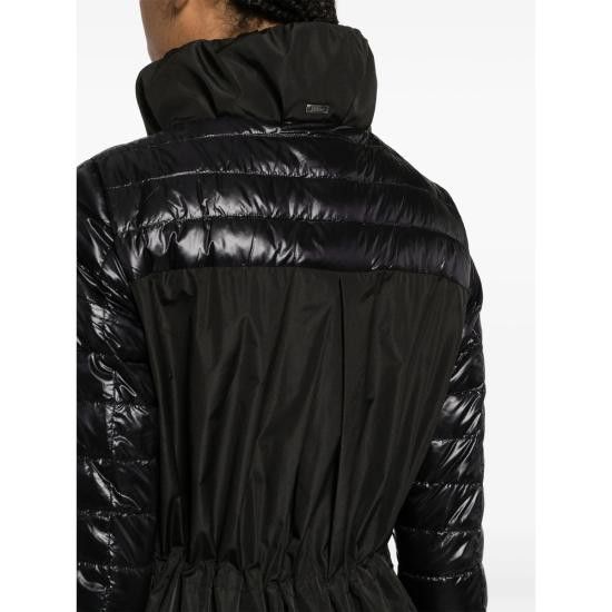 Herno HERNO Women Bomber Jackets 12017Z PI001880D 9300 BLACK Size S / US 4 / IT 40 - 3 Thumbnail