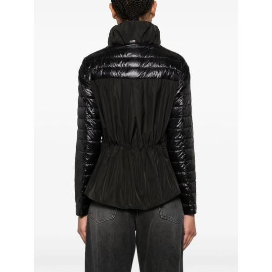Herno HERNO Women Bomber Jackets 12017Z PI001880D 9300 BLACK Size S / US 4 / IT 40 - 4 Thumbnail