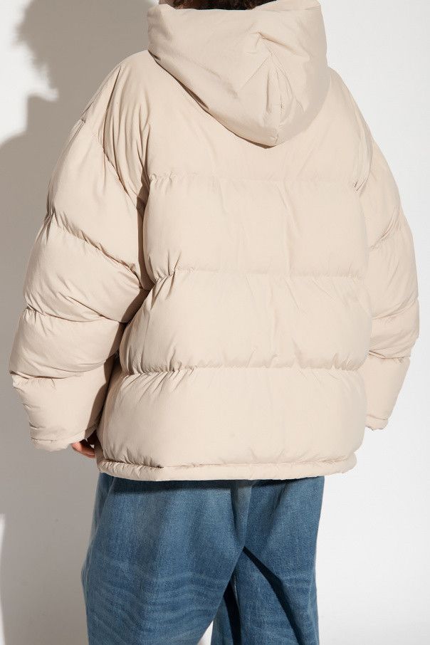 Balenciaga UNISEX HOODED PUFFER JACKET IN IVORY Size US L / EU 52-54 / 3 - 3 Thumbnail