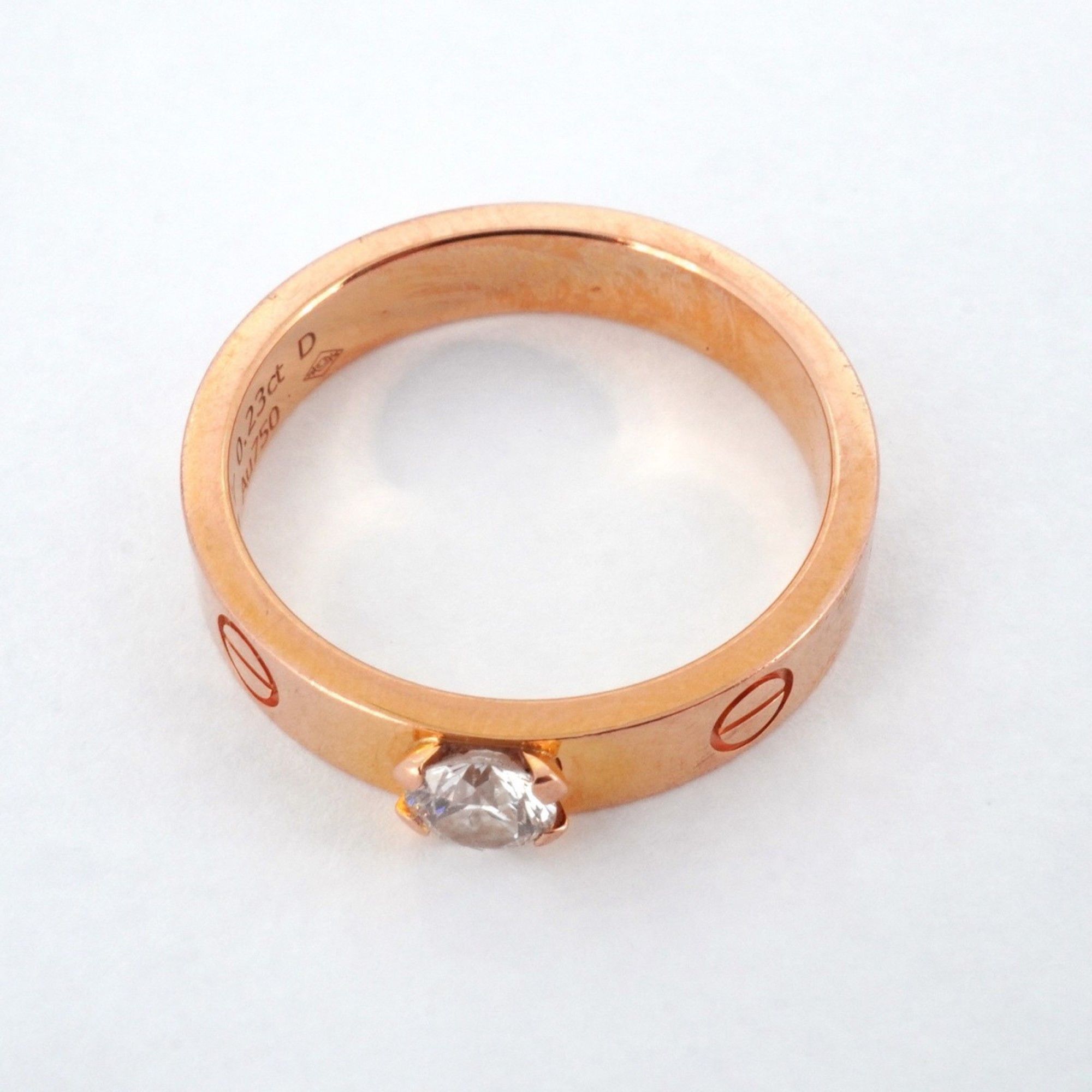Cartier Cartier Love solitaire ring Size ONE SIZE - 3 Thumbnail