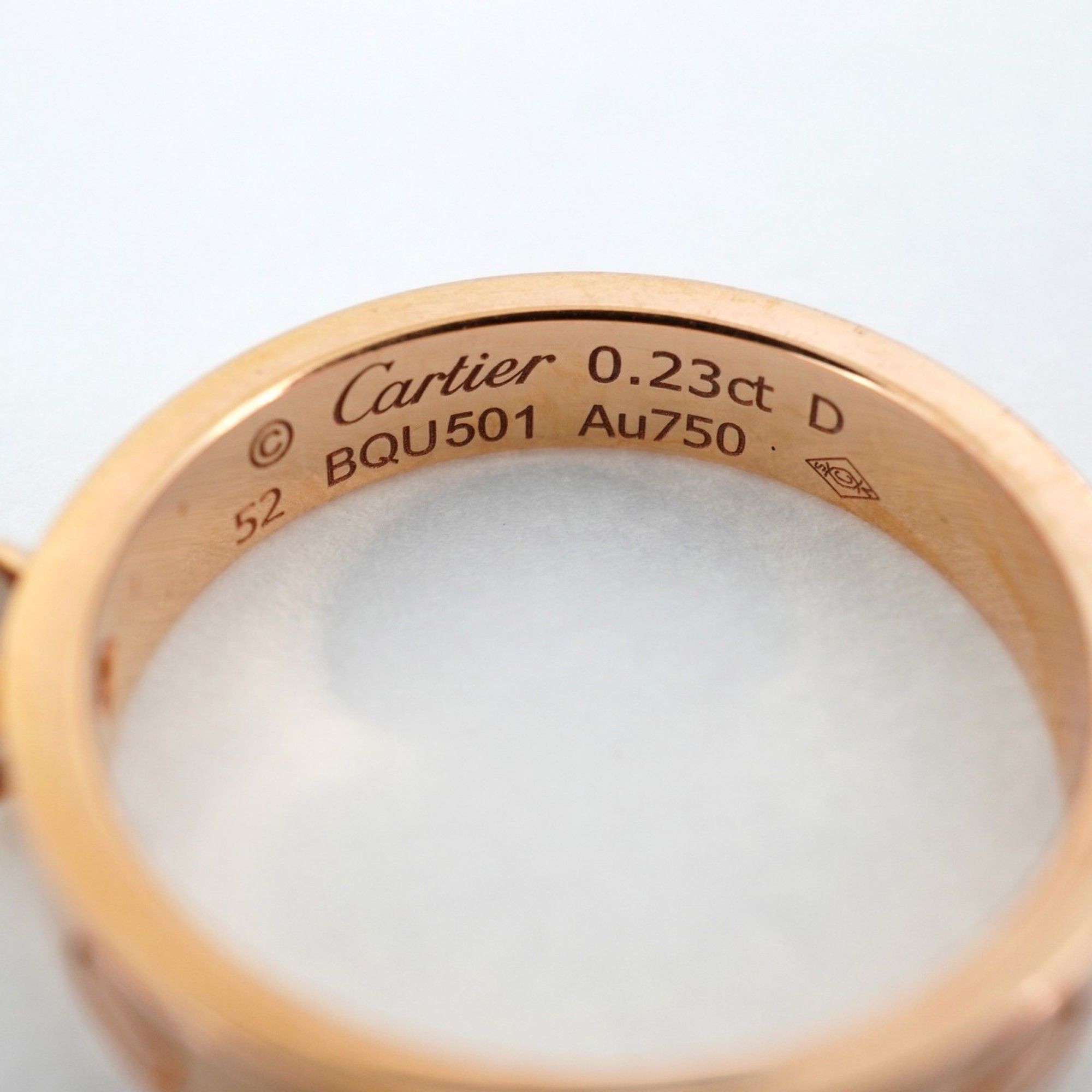 Cartier Cartier Love solitaire ring Size ONE SIZE - 4 Thumbnail