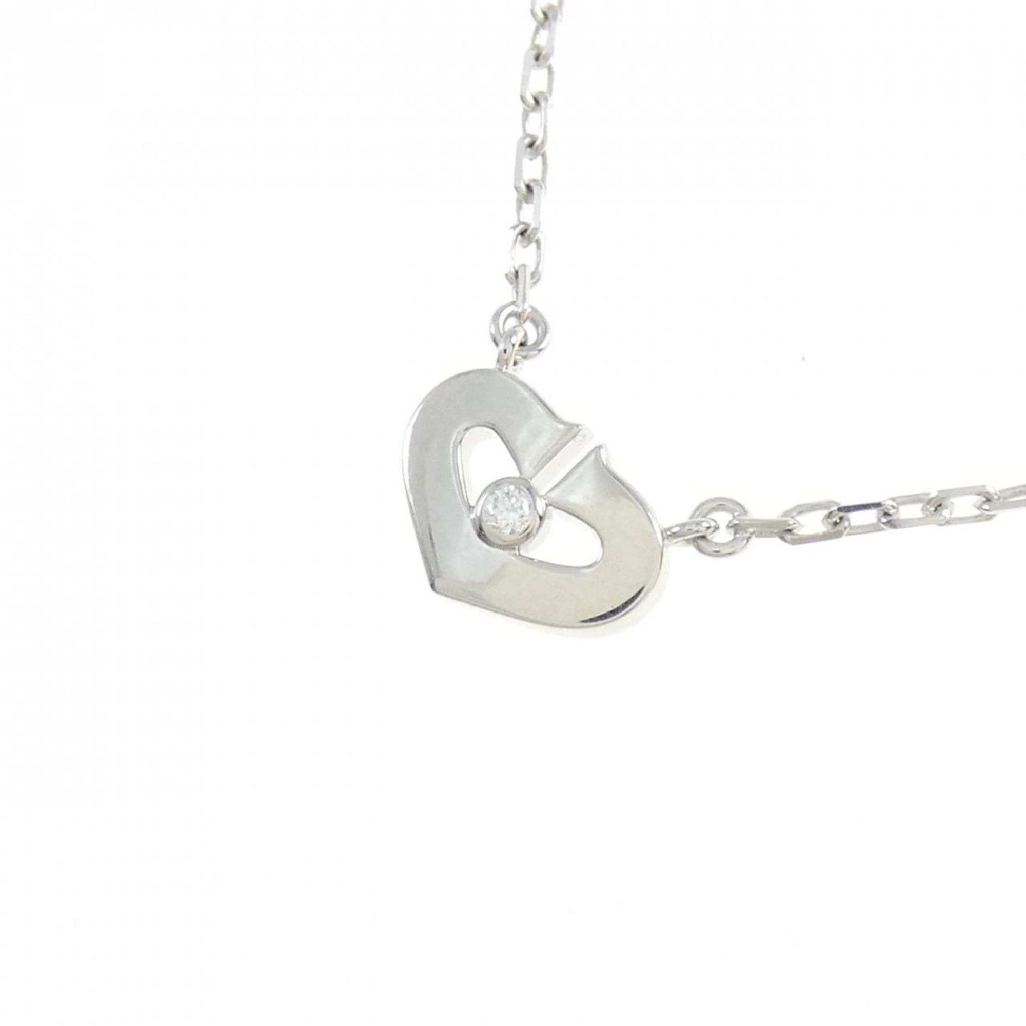 Cartier Cartier C heart necklace Size ONE SIZE - 4 Thumbnail