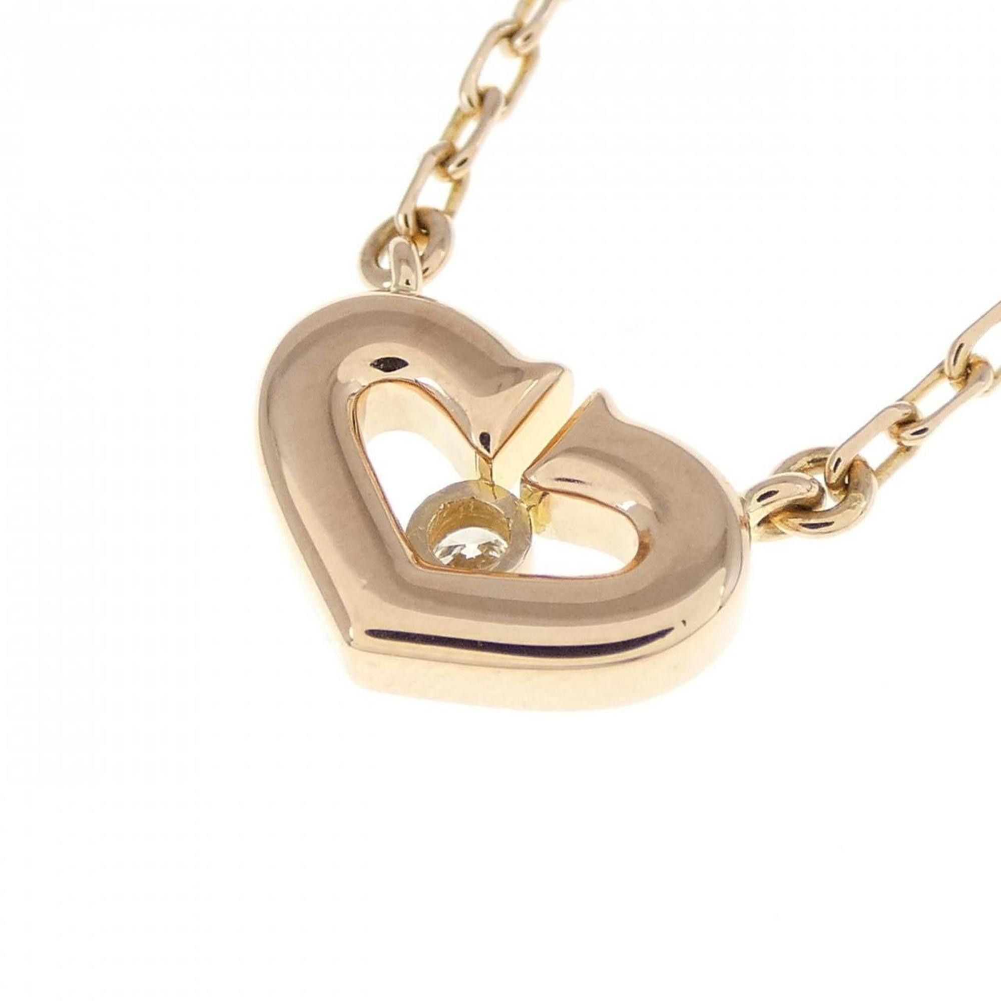 Cartier Cartier C heart necklace Size ONE SIZE - 5 Thumbnail