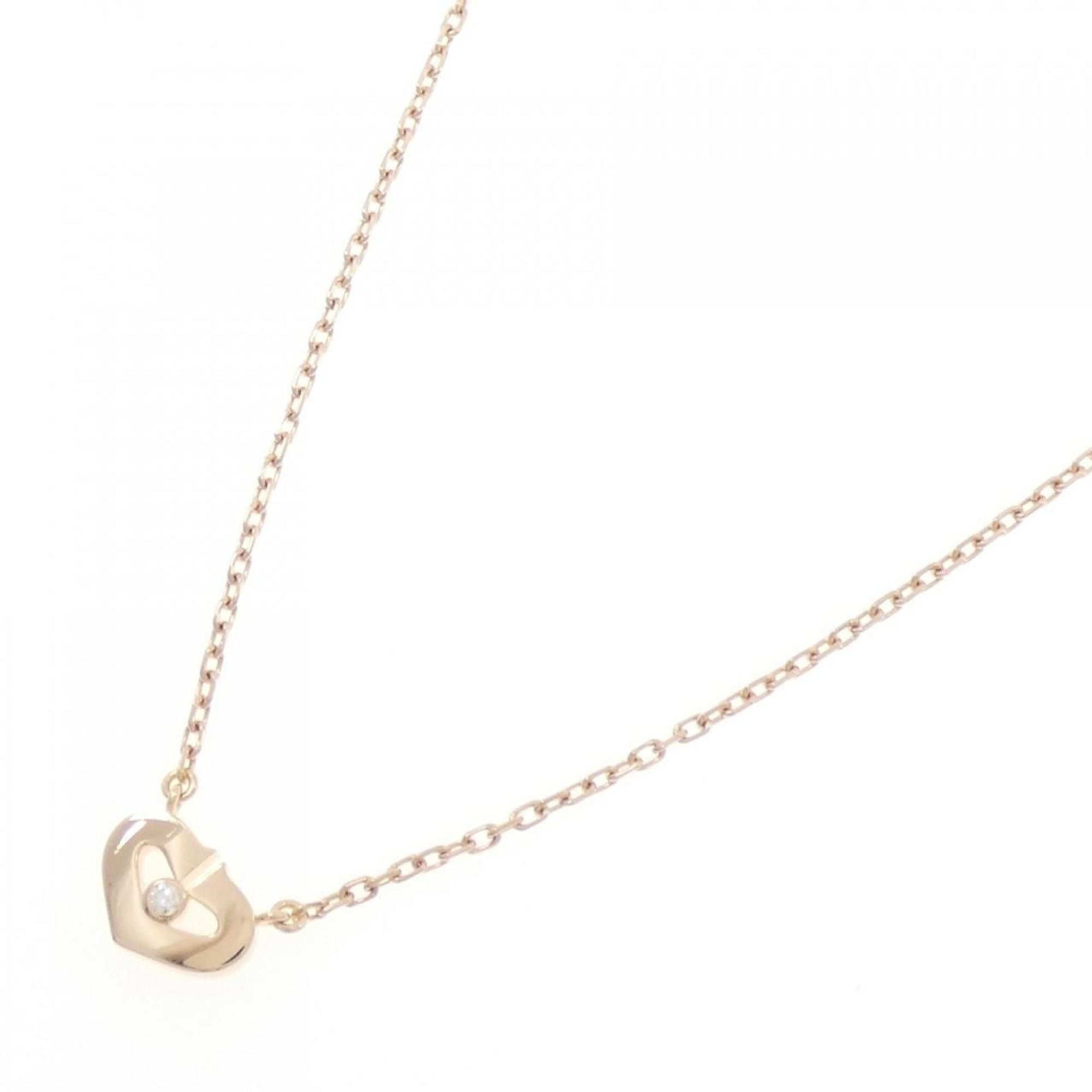 Cartier Cartier C heart necklace Size ONE SIZE - 3 Thumbnail