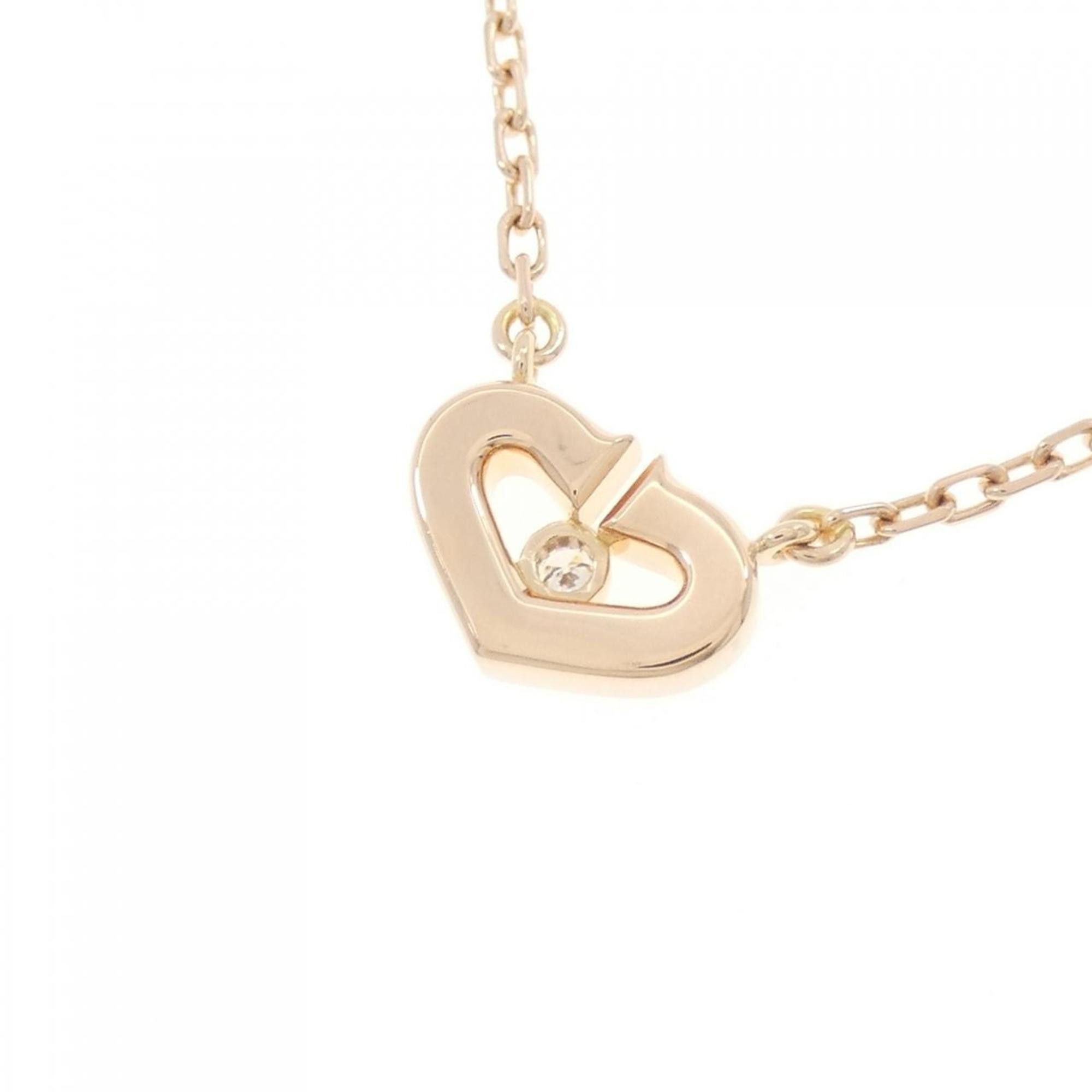 Cartier Cartier C heart necklace Size ONE SIZE - 5 Thumbnail