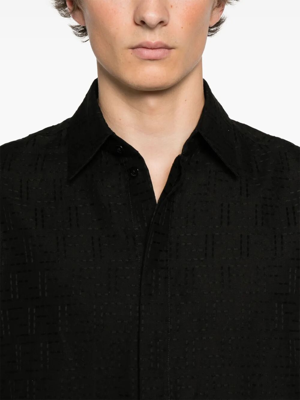 Fendi LINEN FF JACQUARD OVERSIZE SHIRT Size US M / EU 48-50 / 2 - 4 Thumbnail