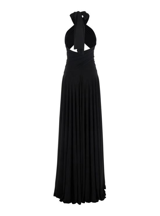Norma Kamali NORMA KAMALI Women Long Skirts KK1253PLO61001 Black Size S / US 4 / IT 40 - 2 Thumbnail