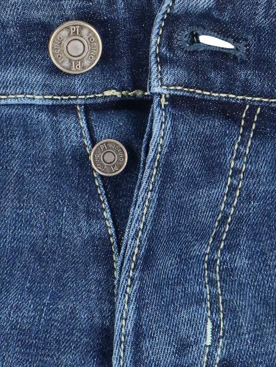 PT Torino PT TORINO Men Denim Pants C5TJ05B30BAS TX28 MB36 Blue Size US 38 / EU 54 - 4 Thumbnail