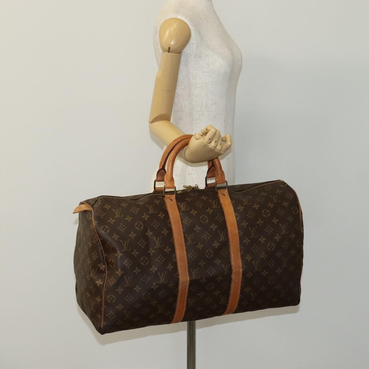 Louis Vuitton Louis Vuitton Keepall 50 travel Size ONE SIZE - 21 Thumbnail