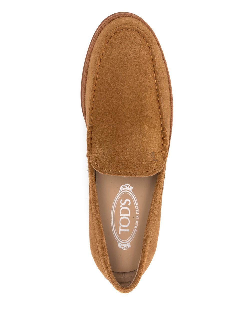 Tod's CORD WEAVING SLIP-ON SUEDE LOAFERS Size US 11 / EU 44 - 4 Thumbnail