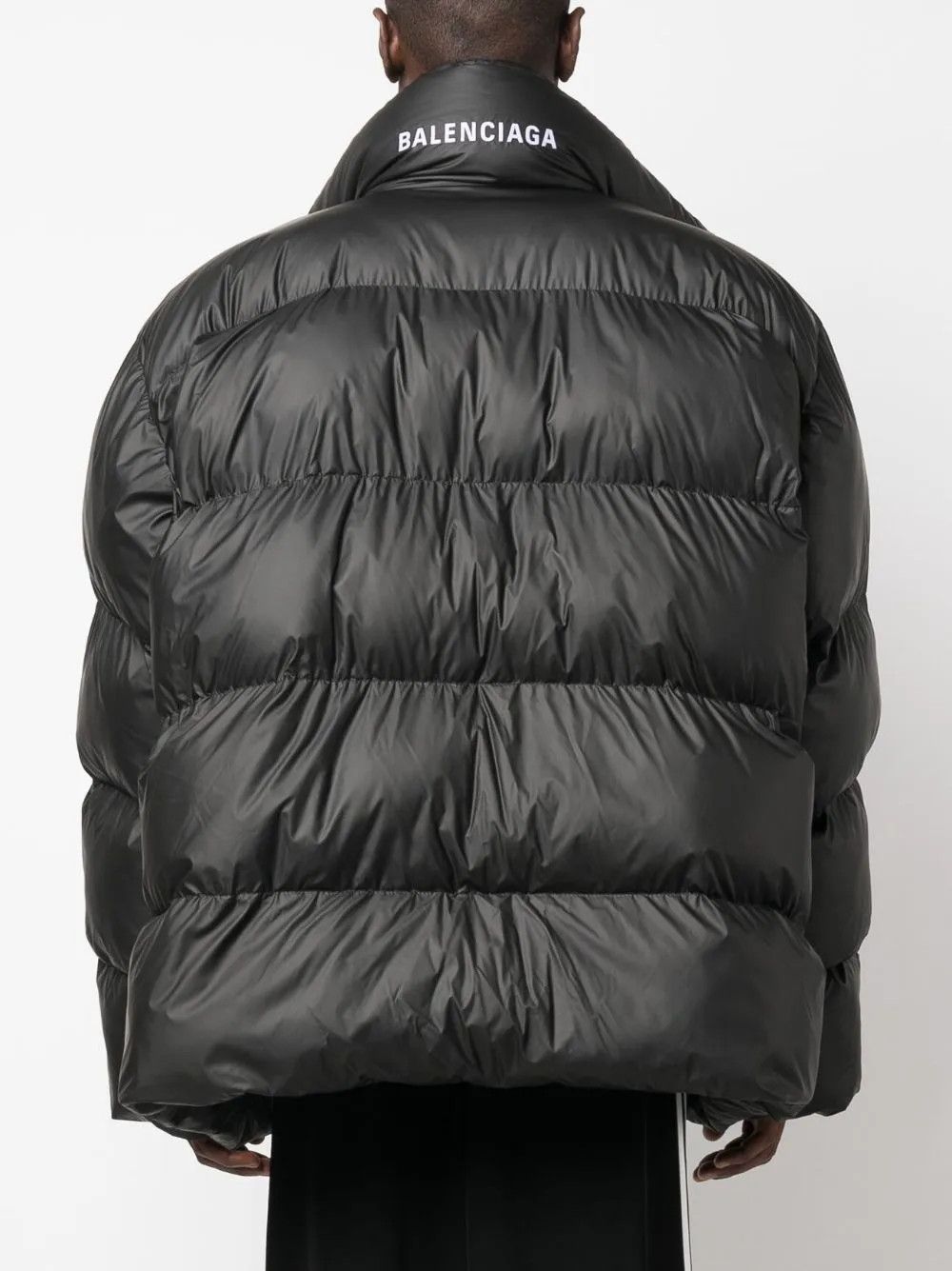 Balenciaga logo-print puffer jacket Size US XXL / EU 58 / 5 - 2 Thumbnail