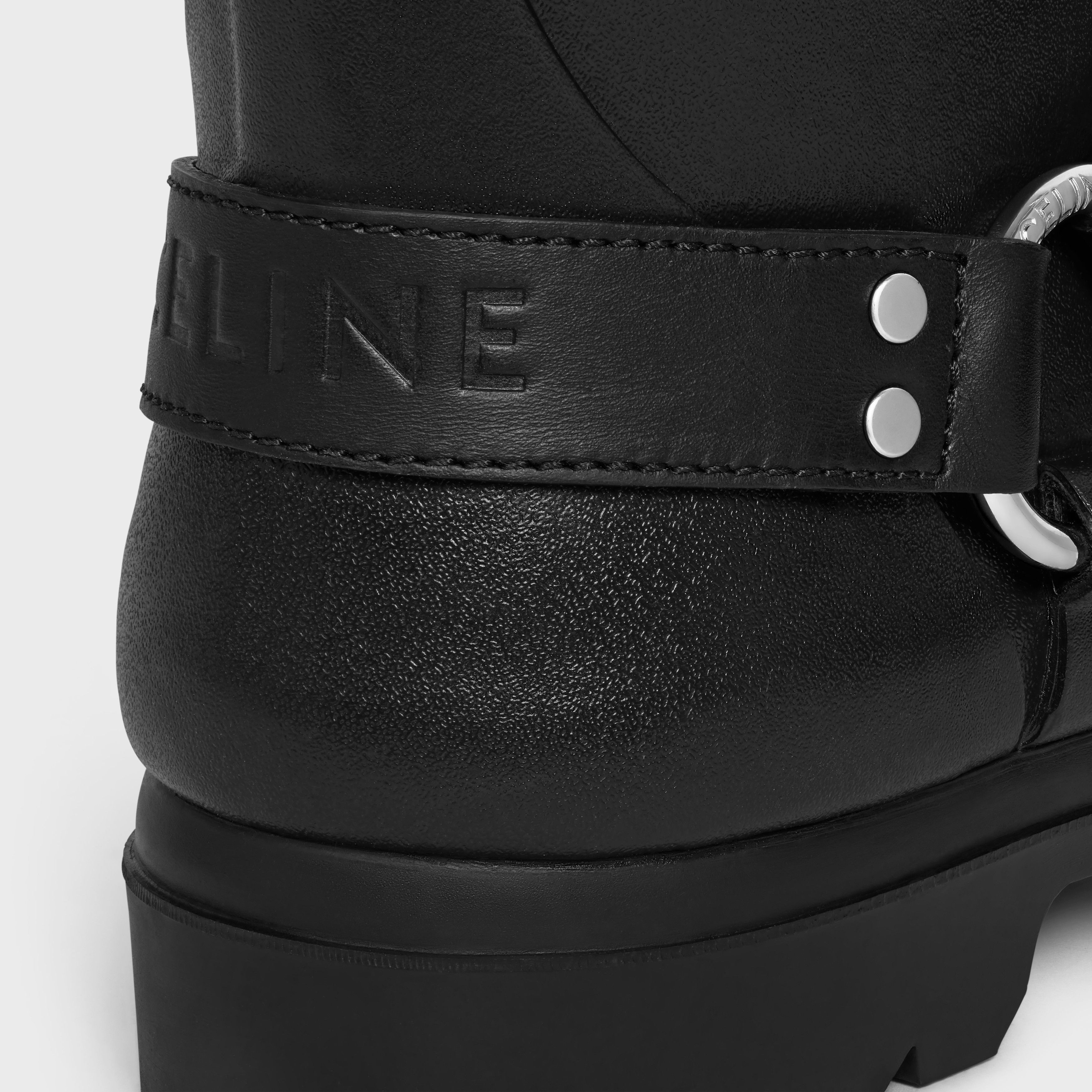 Celine MID CELINE RAIN BOOTS in RUBBER AND CALFSKIN Size US 5 / IT 35 - 4 Thumbnail