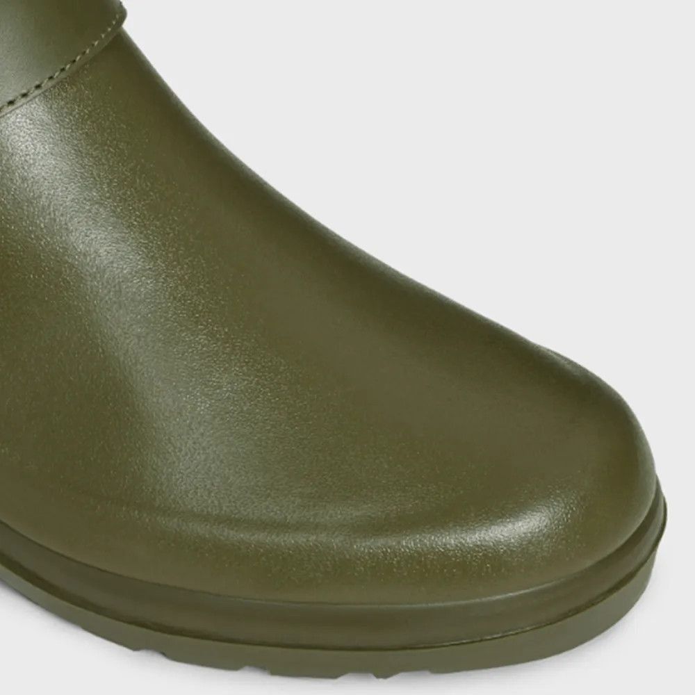 Celine HIGH CELINE RAIN BOOTS in RUBBER AND CALFSKIN Size US 6 / IT 36 - 4 Thumbnail