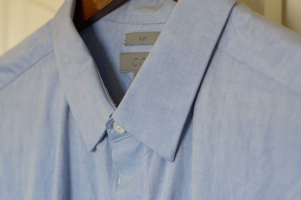 Cos Hidden Placket Dress Shirt | Grailed