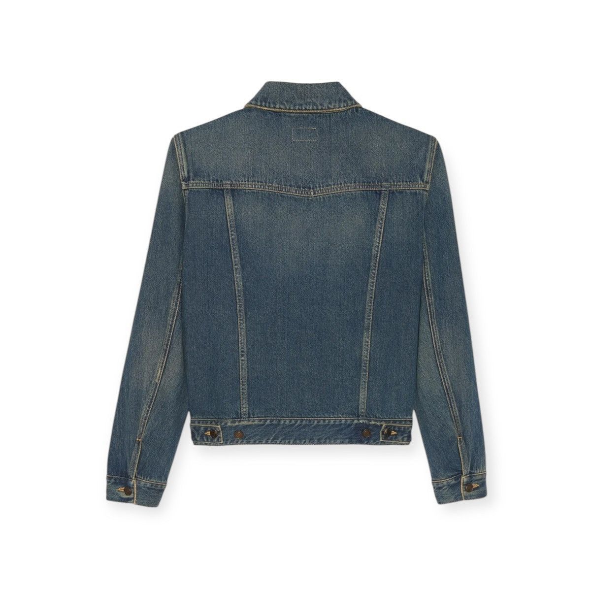 Saint Laurent Paris Classic Jacket in deep Vintage Blue denim Size US M / EU 48-50 / 2 - 2 Thumbnail
