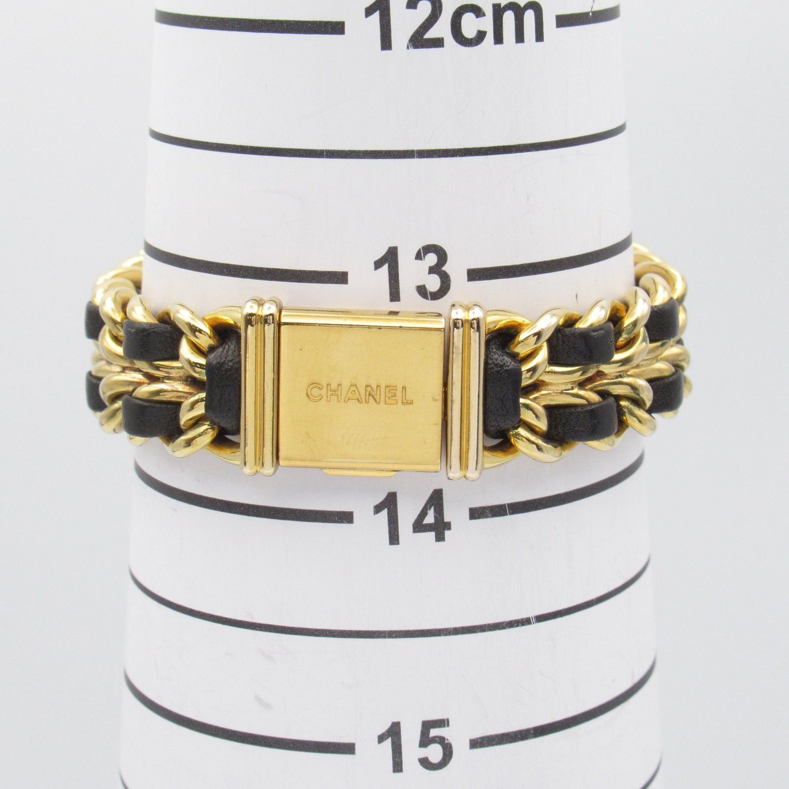 Chanel Chanel Premier S Women Watch Quartz Gp (Gold Plated) Leather Black Size ONE SIZE - 7 Thumbnail