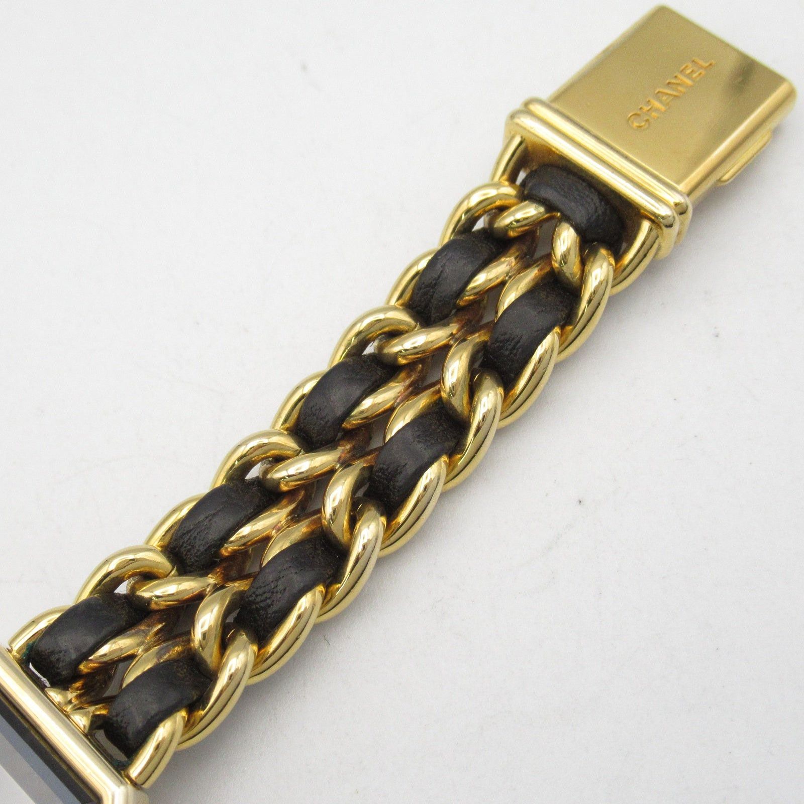 Chanel Chanel Premier S Women Watch Quartz Gp (Gold Plated) Leather Black Size ONE SIZE - 15 Thumbnail