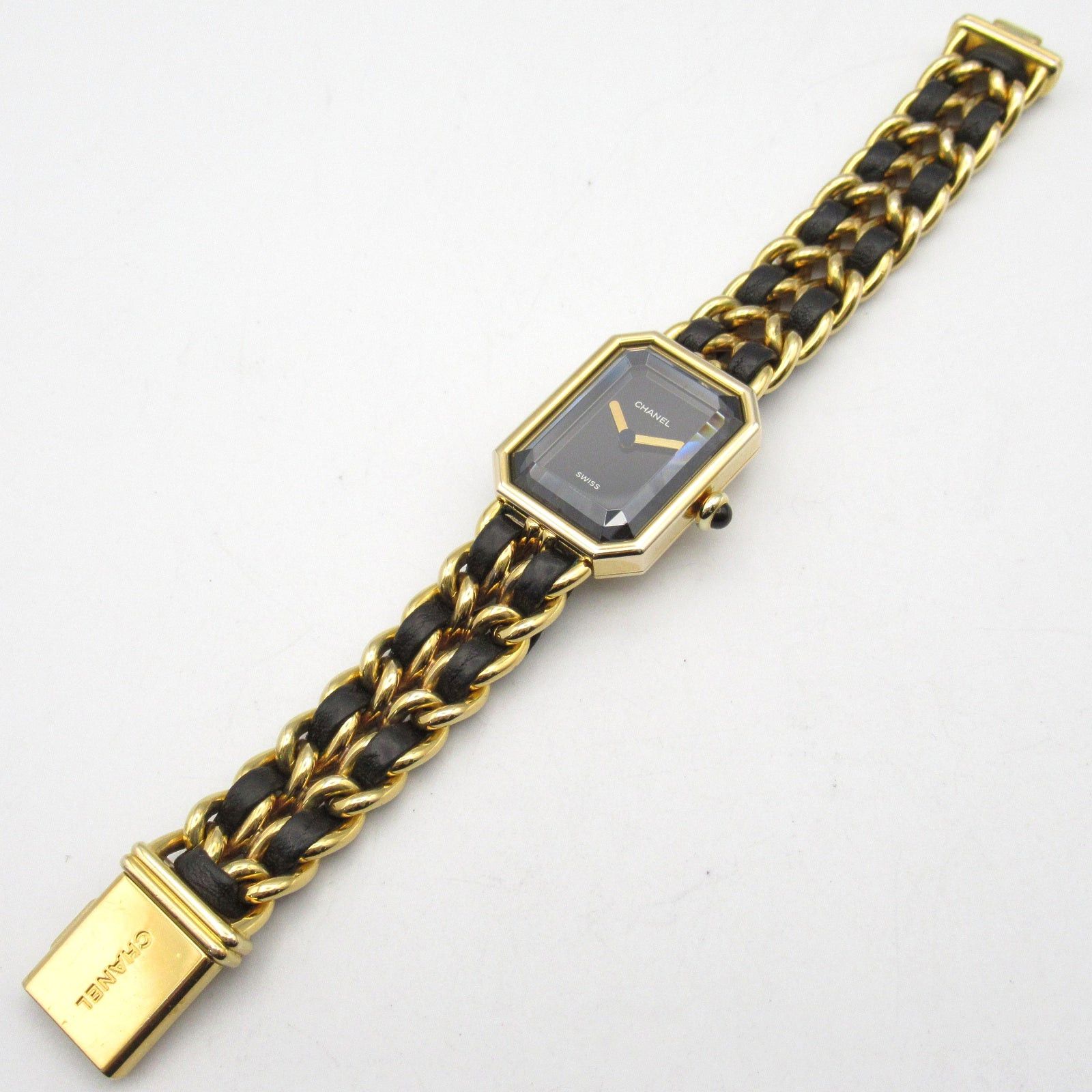 Chanel Chanel Premier S Women Watch Quartz Gp (Gold Plated) Leather Black Size ONE SIZE - 4 Thumbnail