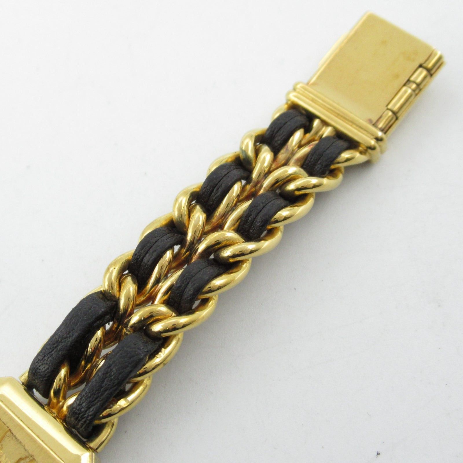 Chanel Chanel Premier S Women Watch Quartz Gp (Gold Plated) Leather Black Size ONE SIZE - 16 Thumbnail