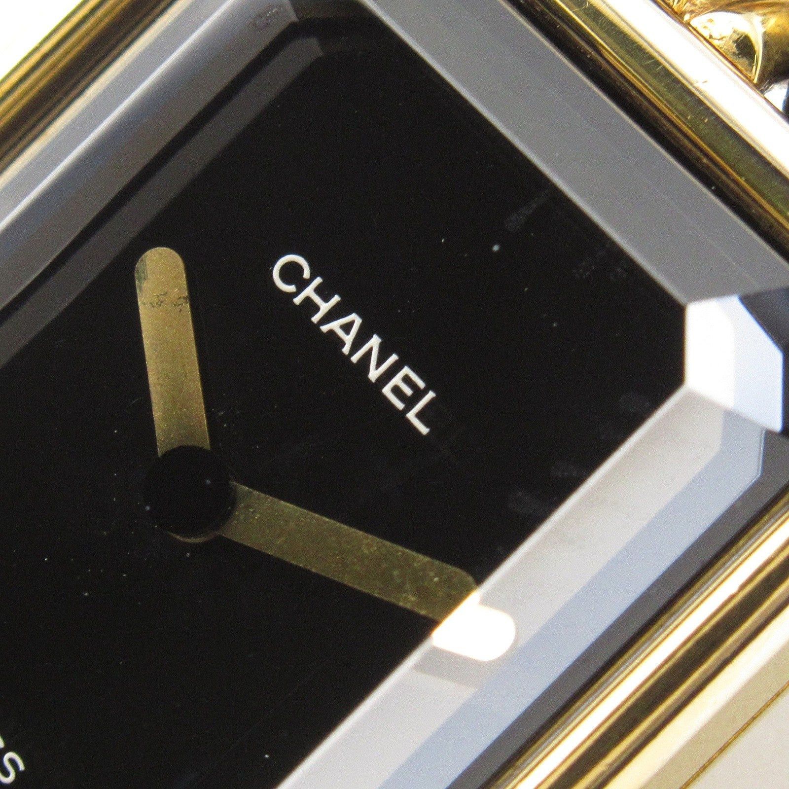 Chanel Chanel Premier S Women Watch Quartz Gp (Gold Plated) Leather Black Size ONE SIZE - 8 Thumbnail