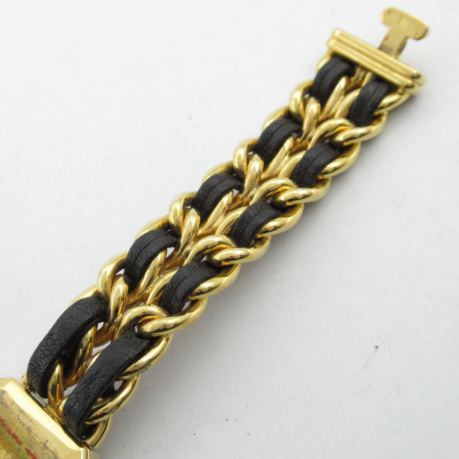 Chanel Chanel Premier S Women Watch Quartz Gp (Gold Plated) Leather Black Size ONE SIZE - 14 Thumbnail