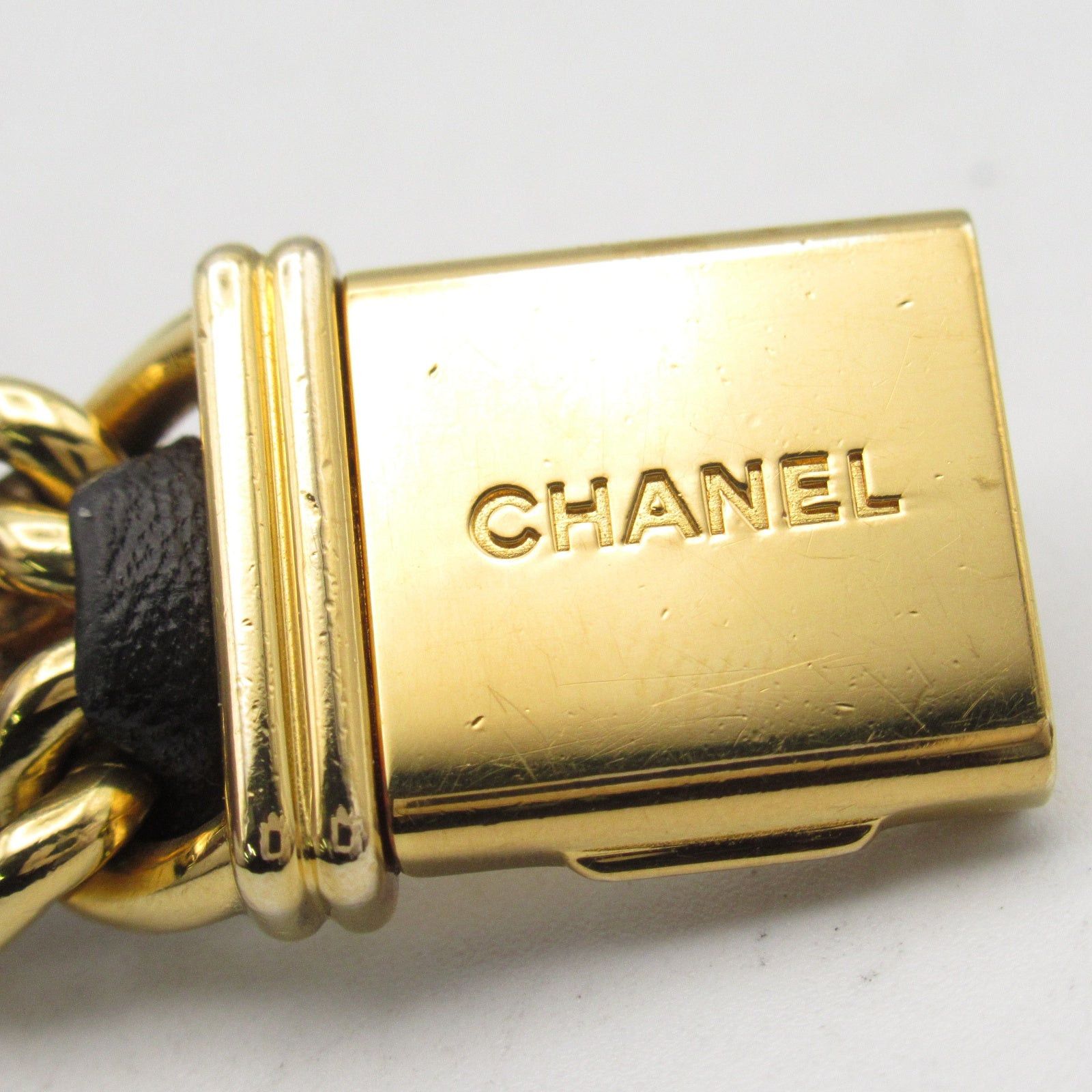 Chanel Chanel Premier S Women Watch Quartz Gp (Gold Plated) Leather Black Size ONE SIZE - 19 Thumbnail