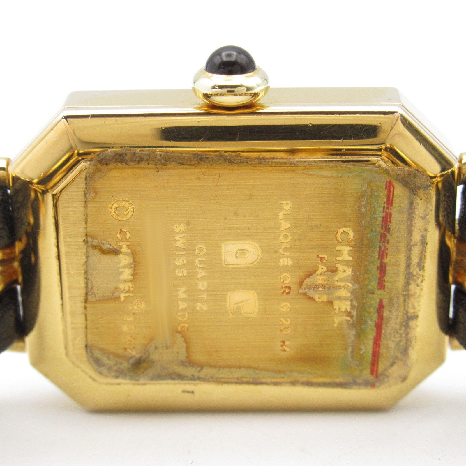 Chanel Chanel Premier S Women Watch Quartz Gp (Gold Plated) Leather Black Size ONE SIZE - 5 Thumbnail