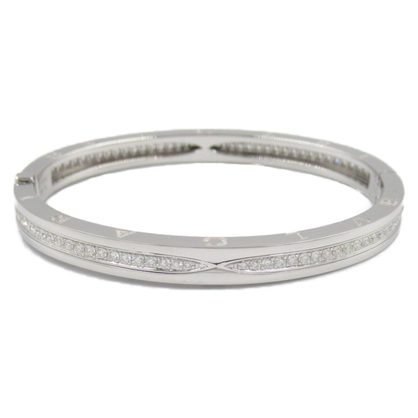 Bvlgari Bvlgari B Zero One Bracelet Diamond K18Wg (White Gold) Clear Size ONE SIZE - 2 Thumbnail