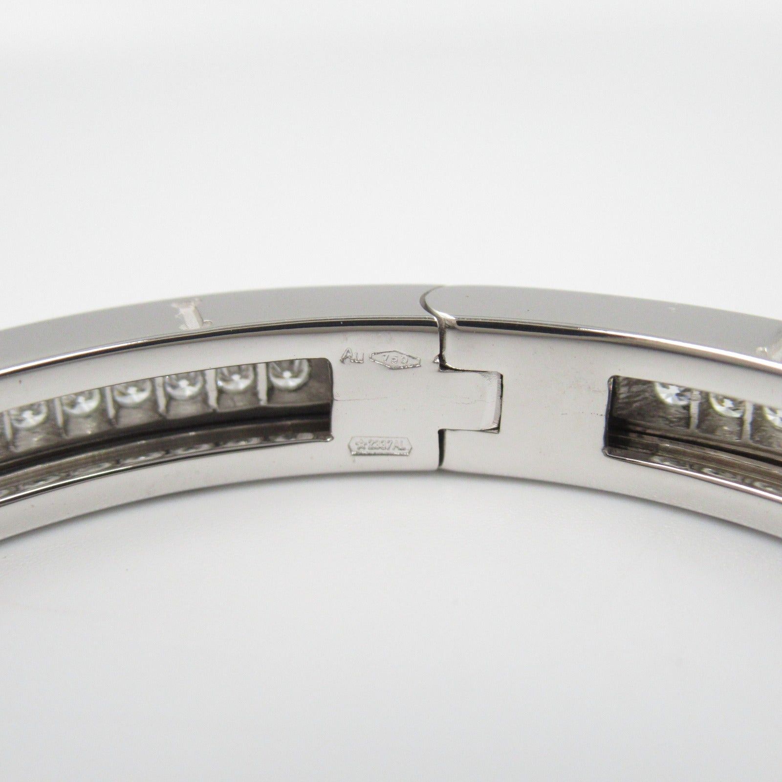 Bvlgari Bvlgari B Zero One Bracelet Diamond K18Wg (White Gold) Clear Size ONE SIZE - 4 Thumbnail