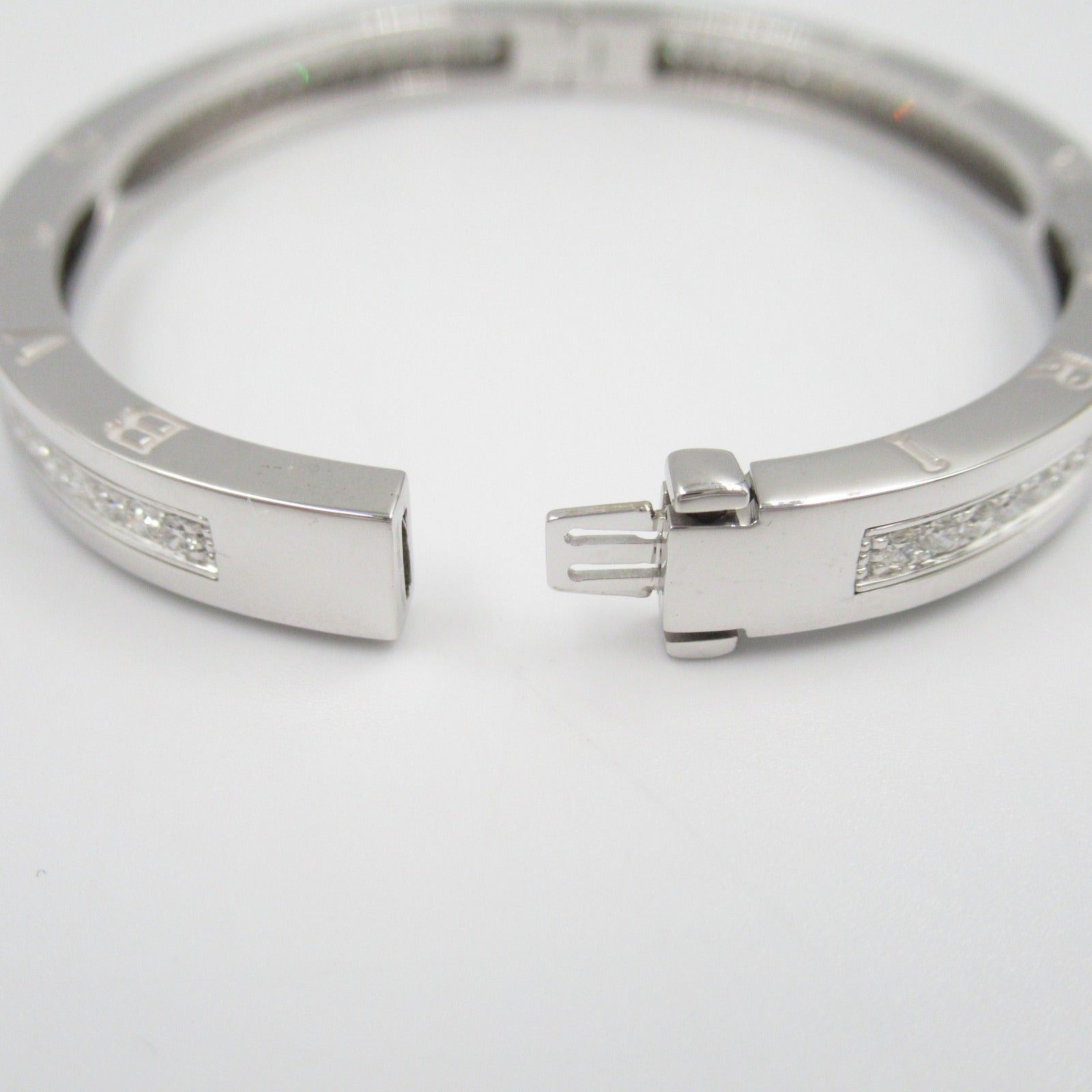 Bvlgari Bvlgari B Zero One Bracelet Diamond K18Wg (White Gold) Clear Size ONE SIZE - 6 Thumbnail