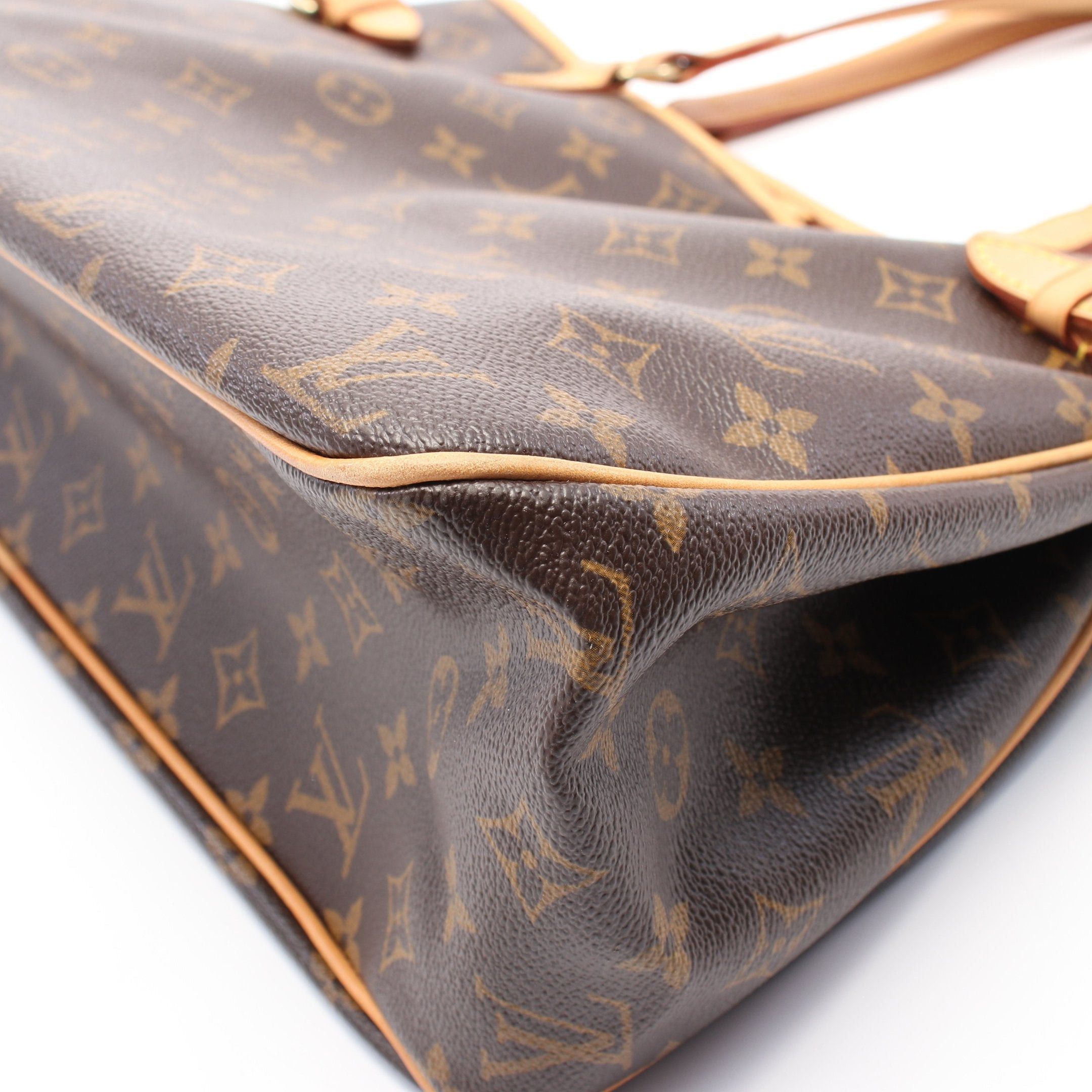 Louis Vuitton Louis Vuitton Batignolles Horizontal Monogram Shoulder Bag Leather Brown Size ONE SIZE - 7 Thumbnail