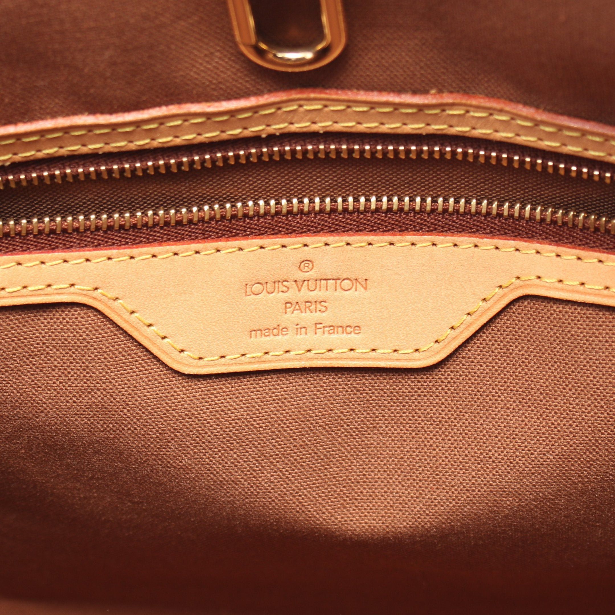 Louis Vuitton Louis Vuitton Batignolles Horizontal Monogram Shoulder Bag Leather Brown Size ONE SIZE - 4 Thumbnail