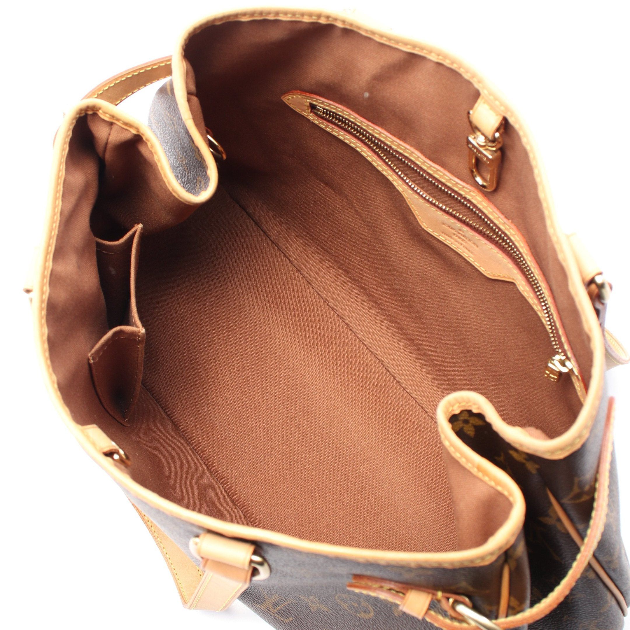 Louis Vuitton Louis Vuitton Batignolles Horizontal Monogram Shoulder Bag Leather Brown Size ONE SIZE - 3 Thumbnail