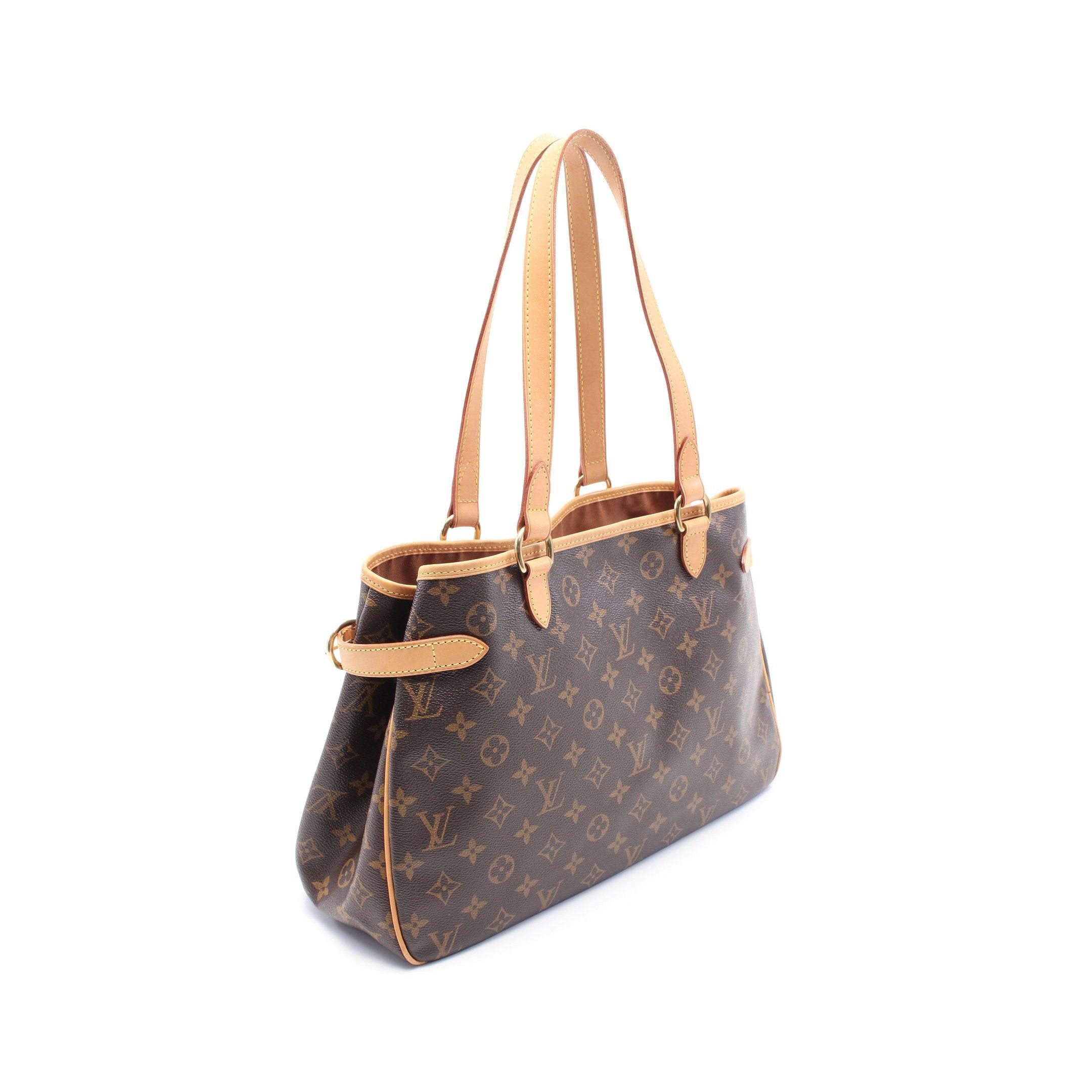 Louis Vuitton Louis Vuitton Batignolles Horizontal Monogram Shoulder Bag Leather Brown Size ONE SIZE - 2 Thumbnail
