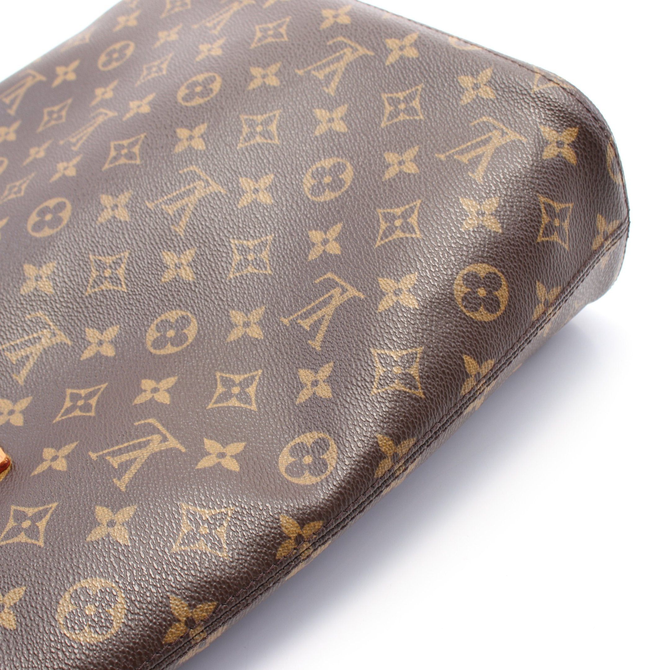 Louis Vuitton Louis Vuitton Vivian Gm Monogram Shoulder Bag Tote Leather Brown Size ONE SIZE - 7 Thumbnail