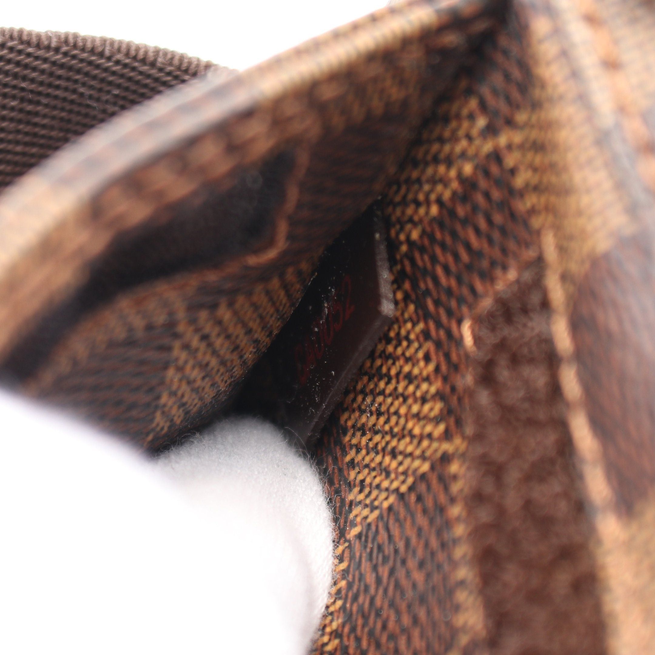 Louis Vuitton Louis Vuitton Geronimos Damier Ebene Body Bag Brown Size ONE SIZE - 5 Thumbnail
