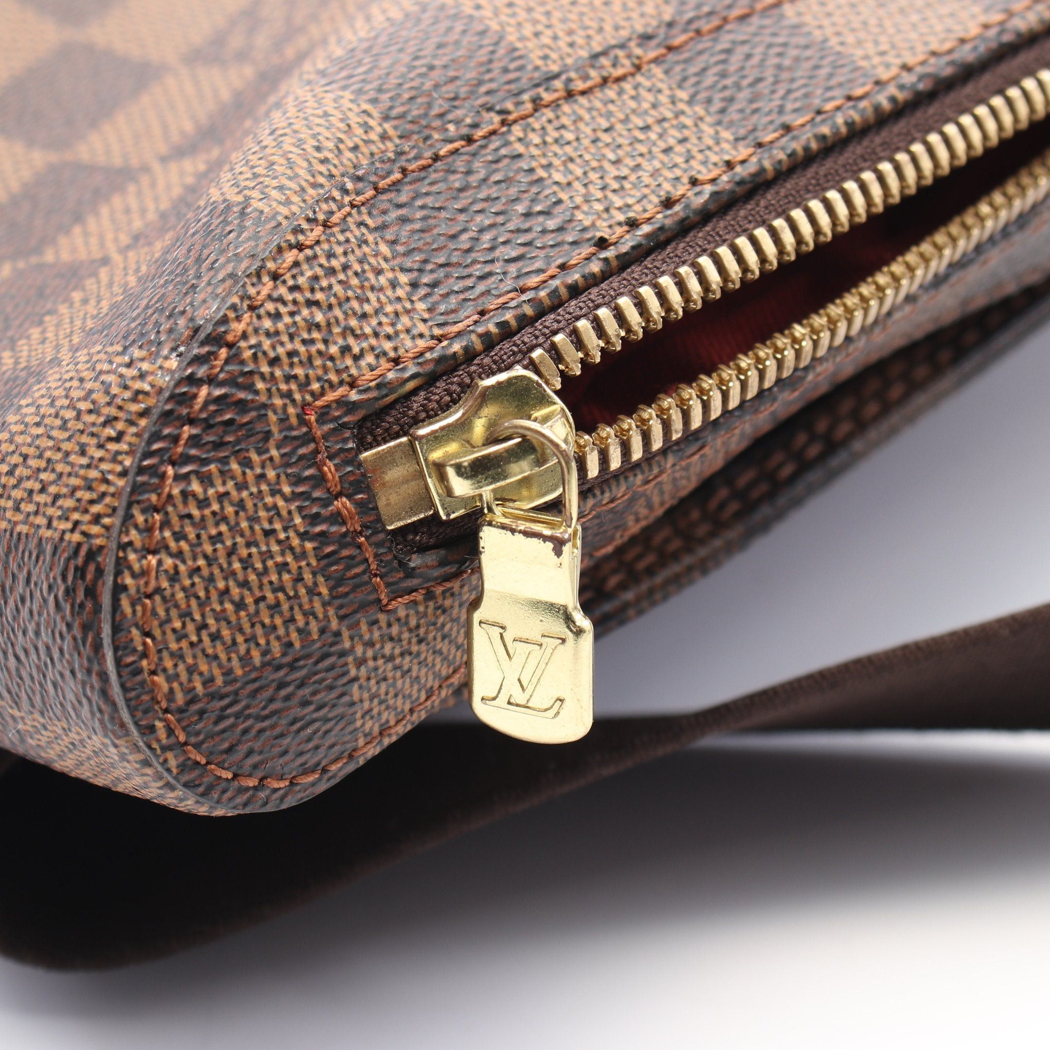 Louis Vuitton Louis Vuitton Geronimos Damier Ebene Body Bag Brown Size ONE SIZE - 7 Thumbnail