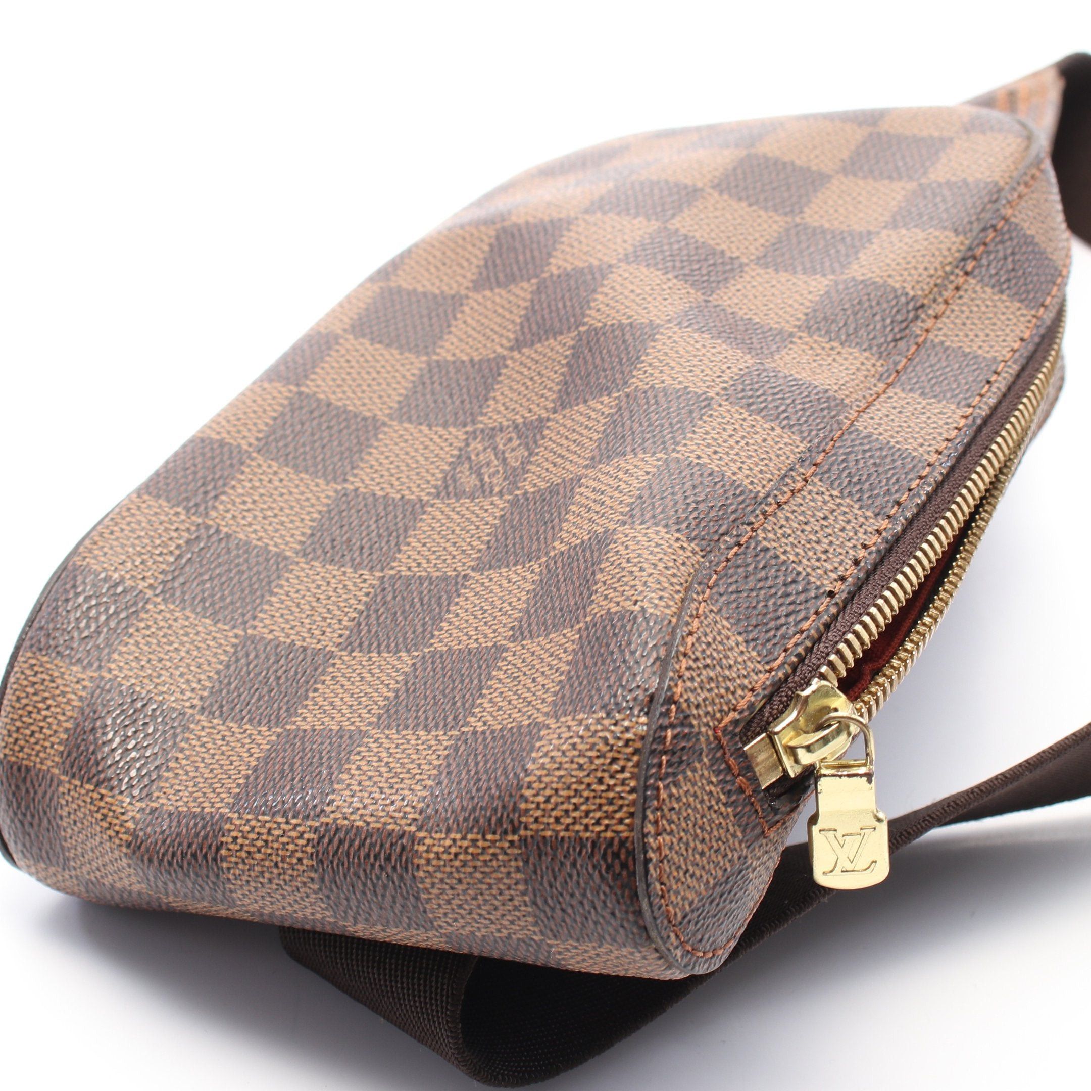 Louis Vuitton Louis Vuitton Geronimos Damier Ebene Body Bag Brown Size ONE SIZE - 6 Thumbnail