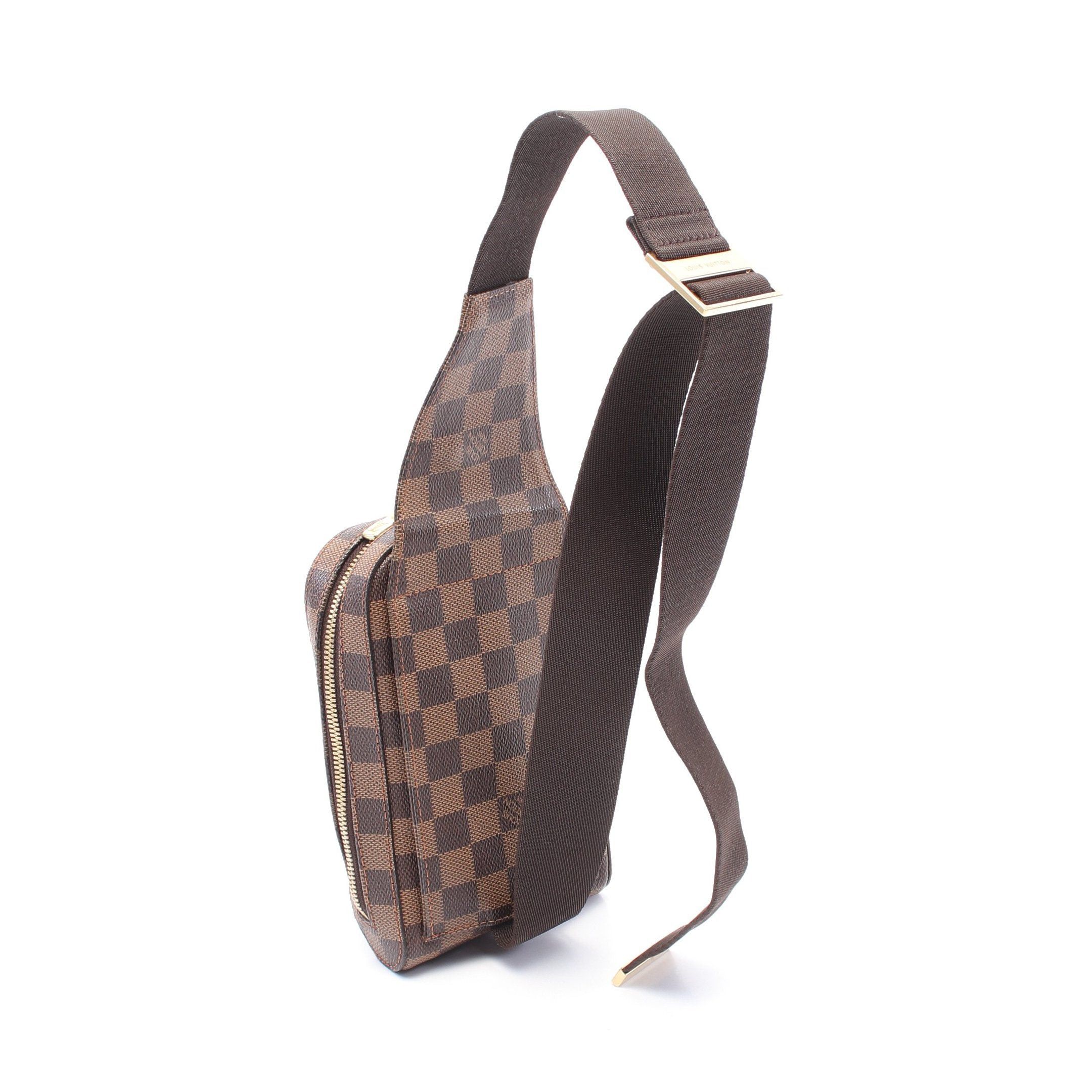 Louis Vuitton Louis Vuitton Geronimos Damier Ebene Body Bag Brown Size ONE SIZE - 2 Thumbnail