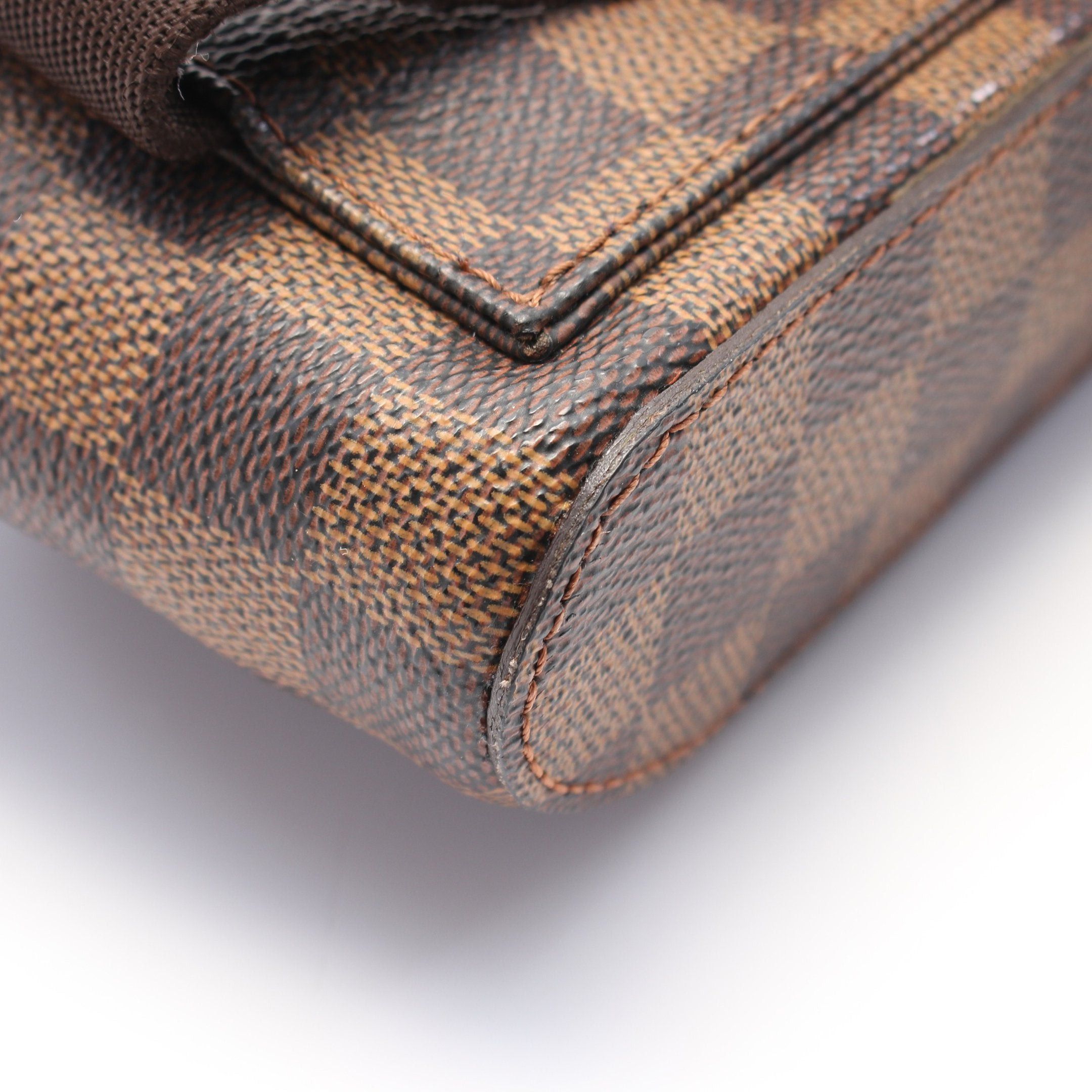Louis Vuitton Louis Vuitton Geronimos Damier Ebene Body Bag Brown Size ONE SIZE - 8 Thumbnail