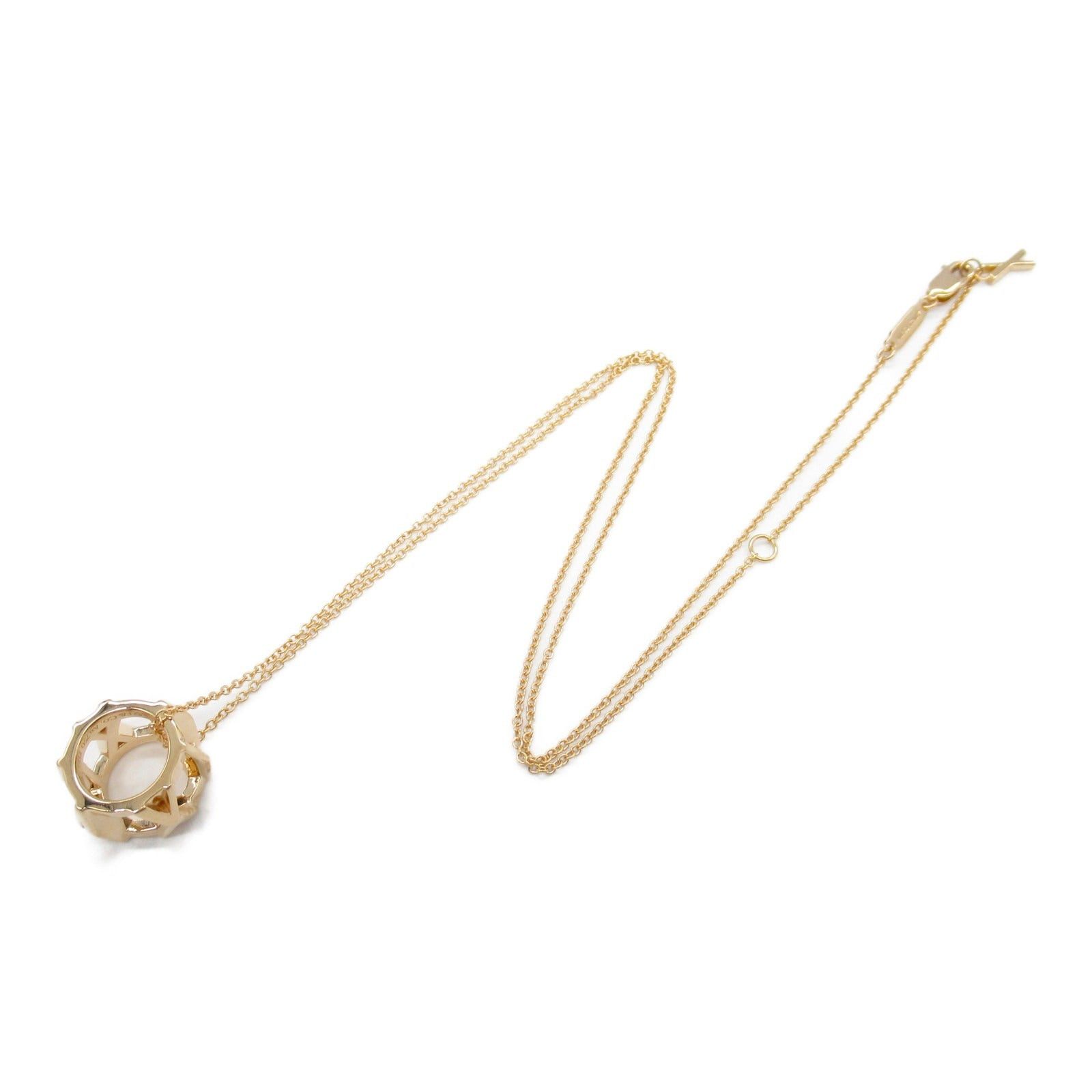 Tiffany & Co. Tiffany Co Atlas X Open Necklace K18Pg (Pink Gold) Gold Size ONE SIZE - 3 Thumbnail